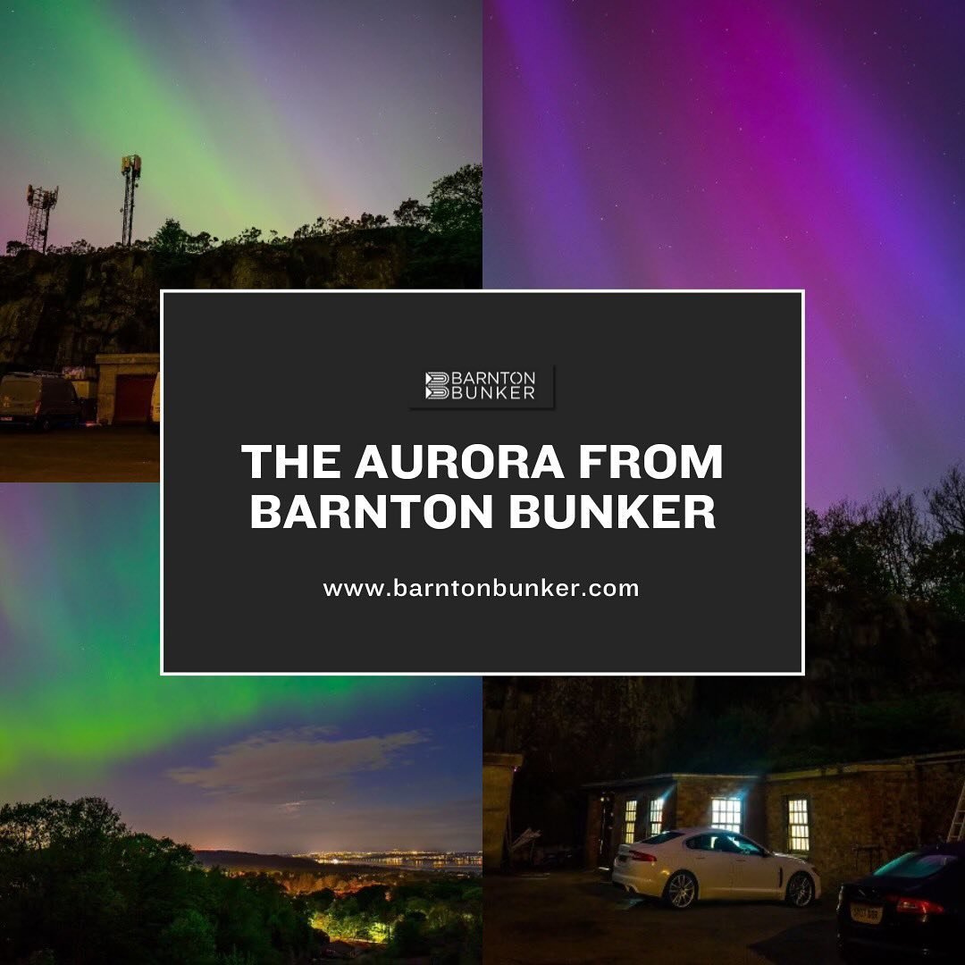 ✨ The Aurora from Barnton Bunker ✨

Watching the Northern Lights from the top of Barnton Bunker was truly magical! Those greens and pinks dancing in the sky felt like something out of a dream.

The aurora borealis happens when charged particles from 