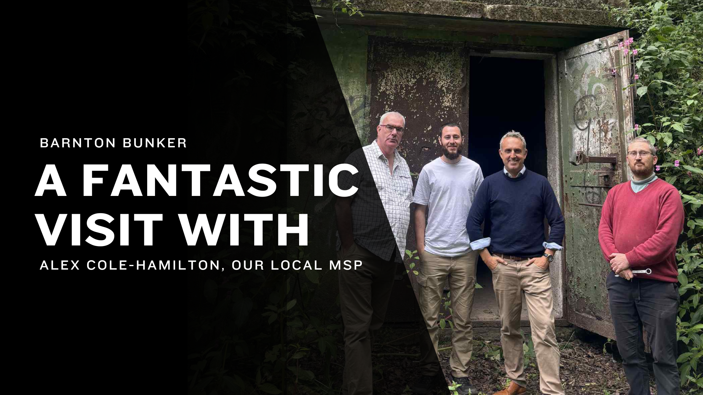 Why Our Local MSP Visited Scotland’s Biggest Nuclear Bunker