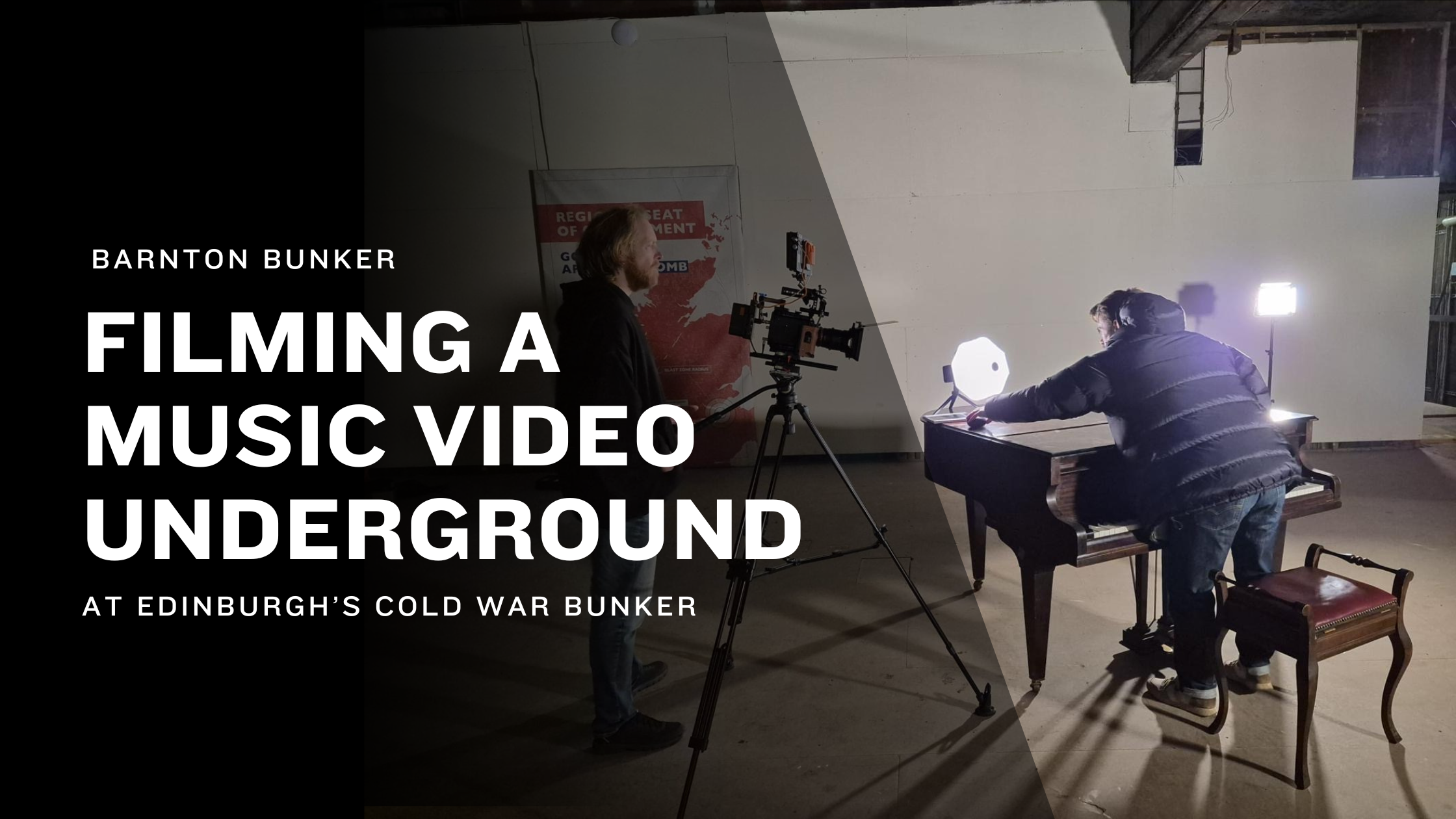 Filming a Music Video Underground in a Cold War Nuclear Bunker in Edinburgh