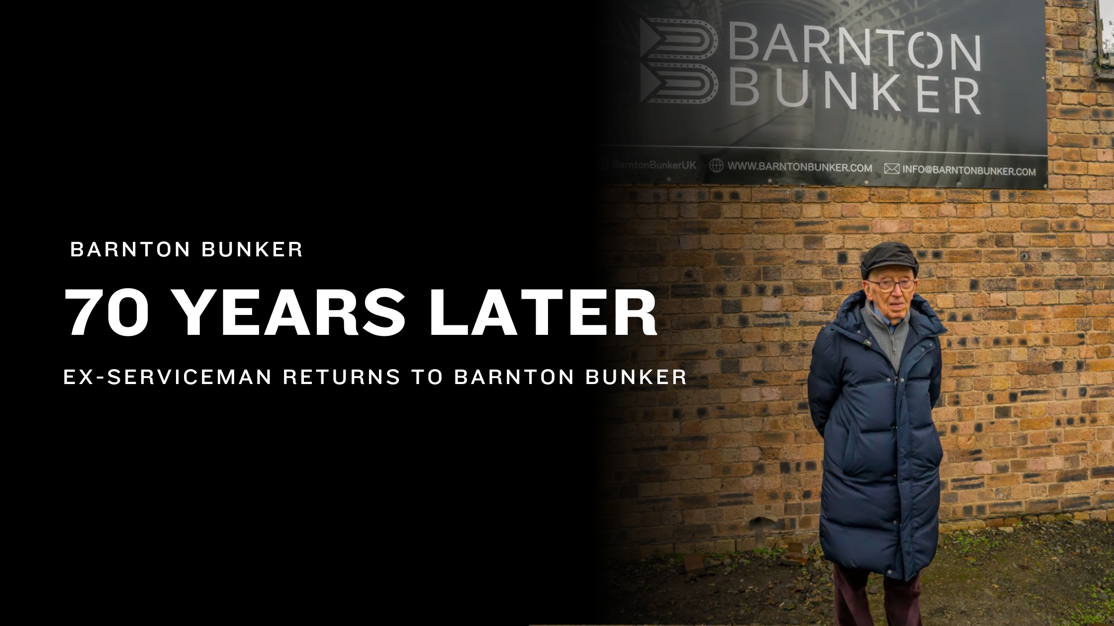 70 years later ex-serviceman returns to Barnton Bunker