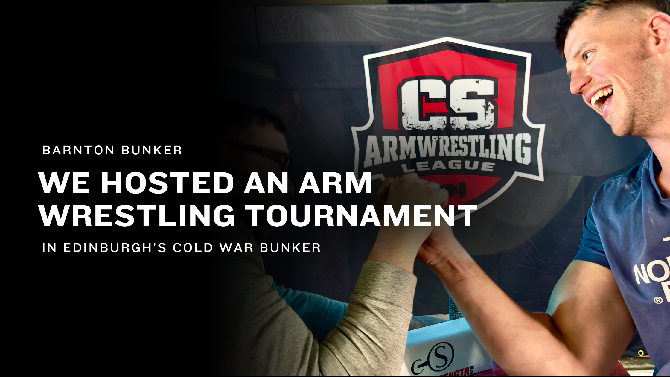 We Hosted an Arm Wrestling Tournament in a Cold War Nuclear Bunker.