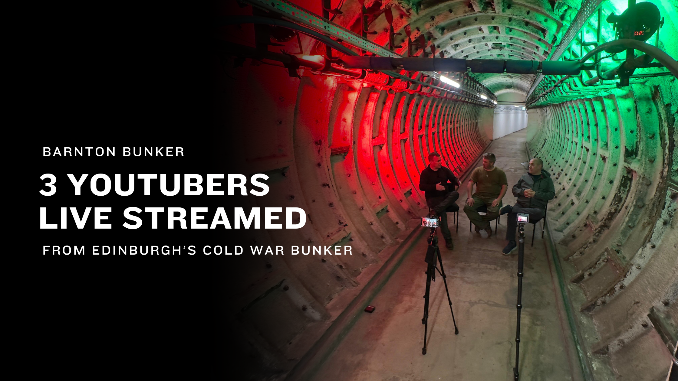 3 YouTubers Lived Streamed From Our Nuclear Bunker. Here's What Happened.