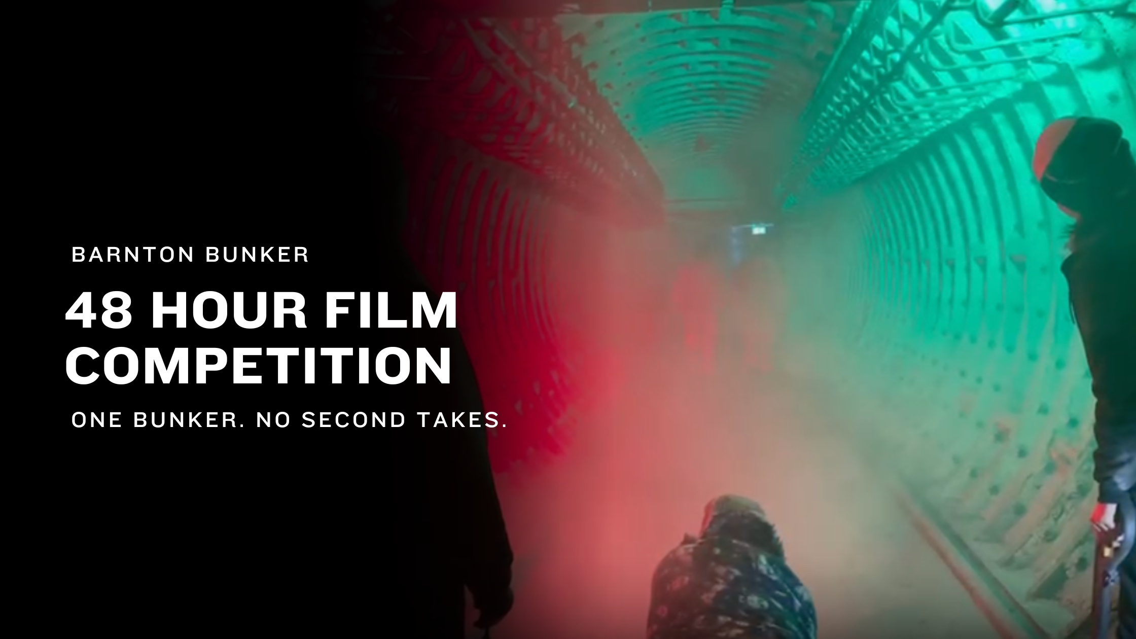 Edinburgh’s Largest Cold War Nuclear Bunker as a Film Set.