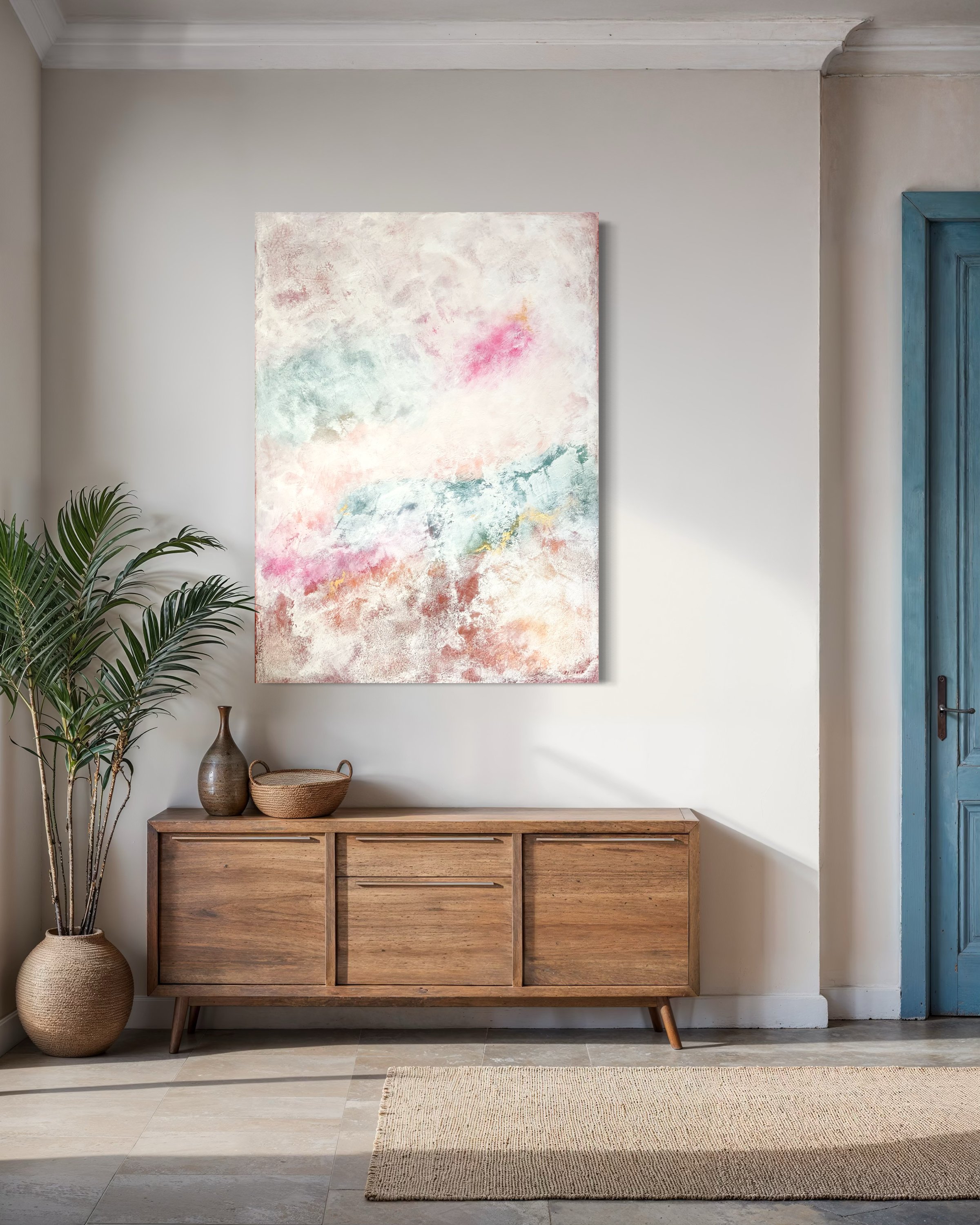Large scale canvas print