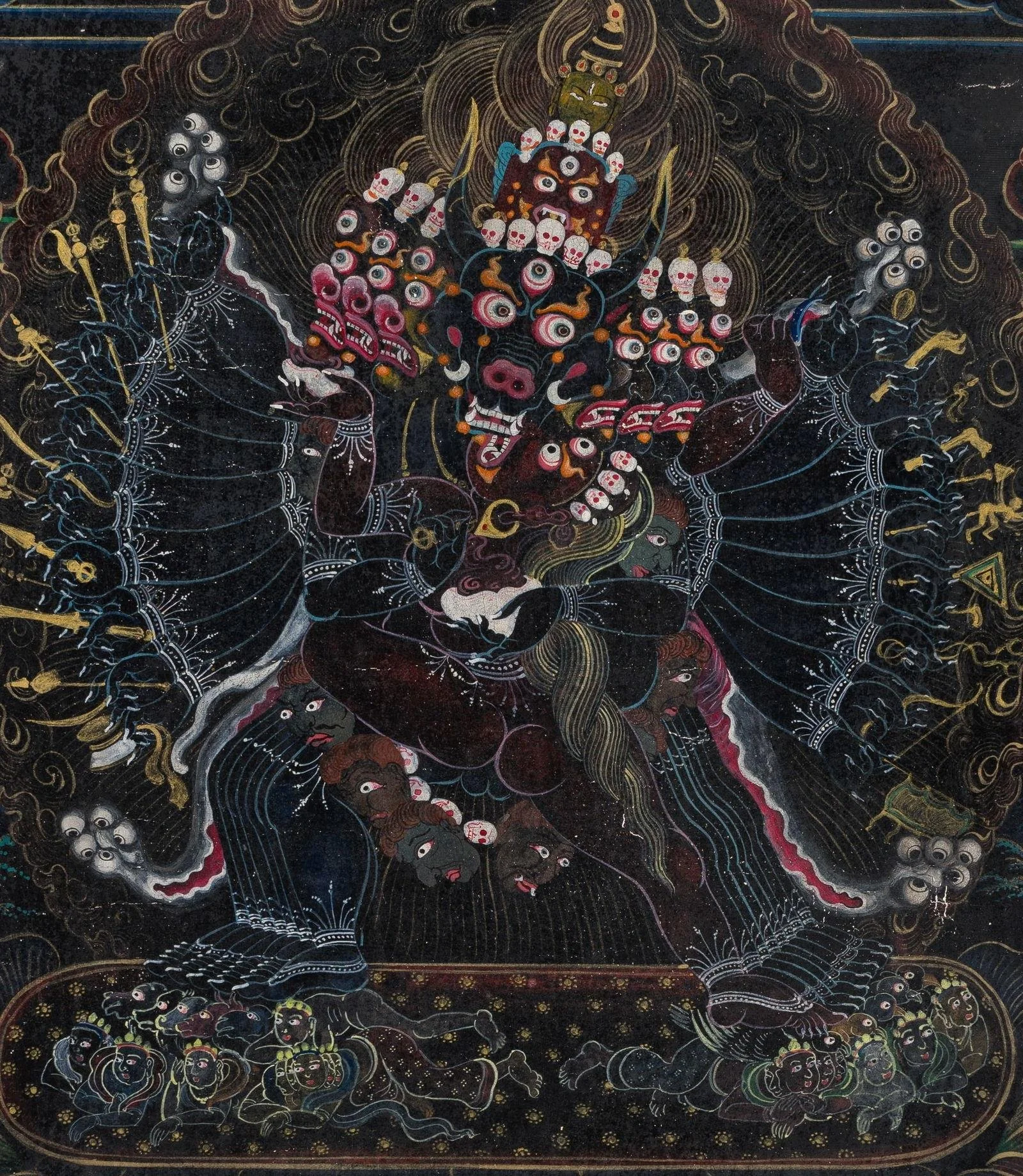Deity reference: Yamantaka yabyum