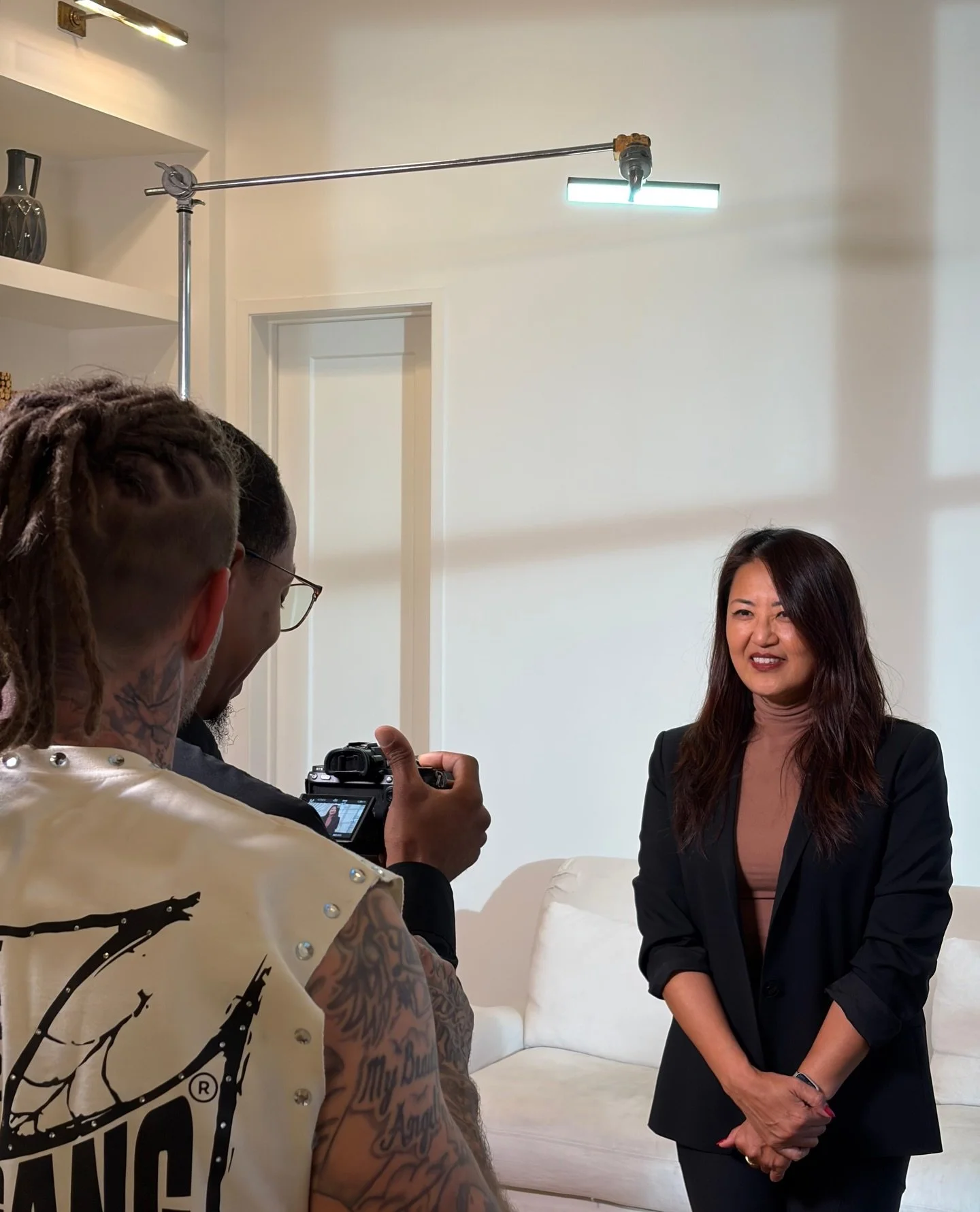 Behind the scenes photoshoot with the @kacc.htx Board of Directors. They are absolutely dapper!