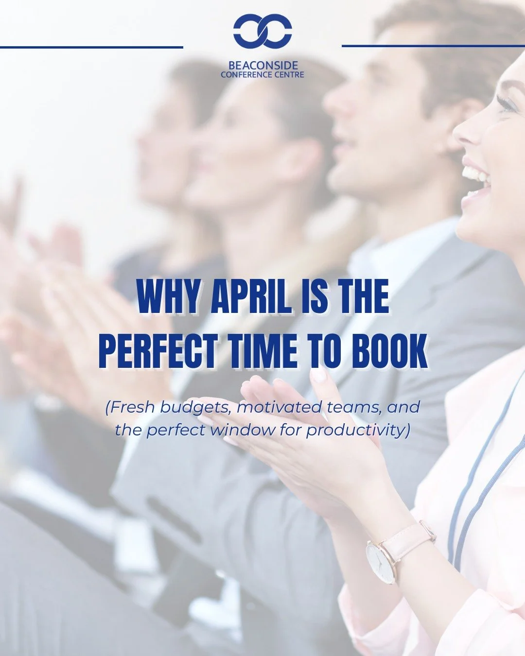 April is a fantastic month for planning conferences, training sessions, and corporate events. 

With new budgets in place, teams feeling energised after the winter months, and the perfect window before summer holidays, it&rsquo;s the ideal time to in