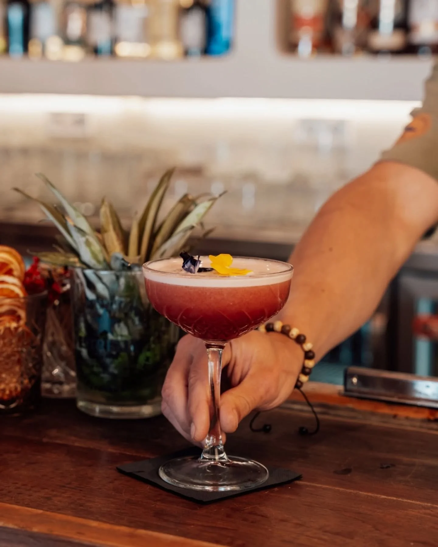 Above the Clouds. 
Every detail behind the bar matters, even the ones you almost don't notice. 🌊

#CalviaBeachHouse #SonMatiasBeach #MallorcaCocktails #CocktailBarMallorca #mediterraneanvibes