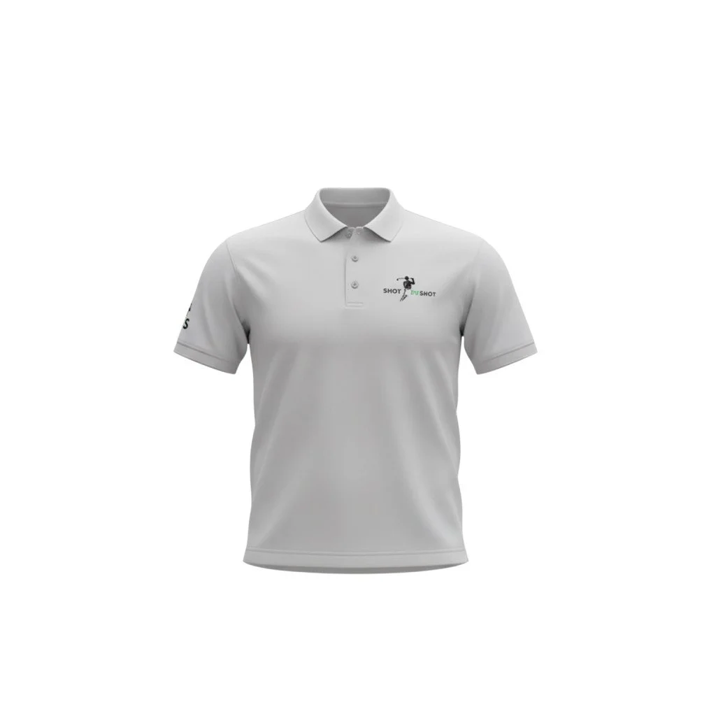 SHOT FORE SHOT C2 SPORT ESSENTIAL GOLF POLO (Gray)