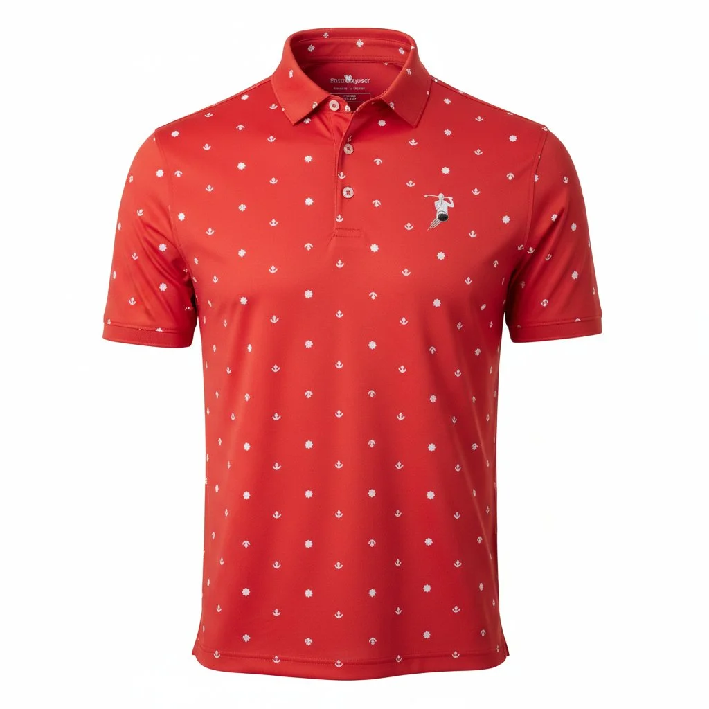 SFS HIGH SEAS POLO (Red & White)