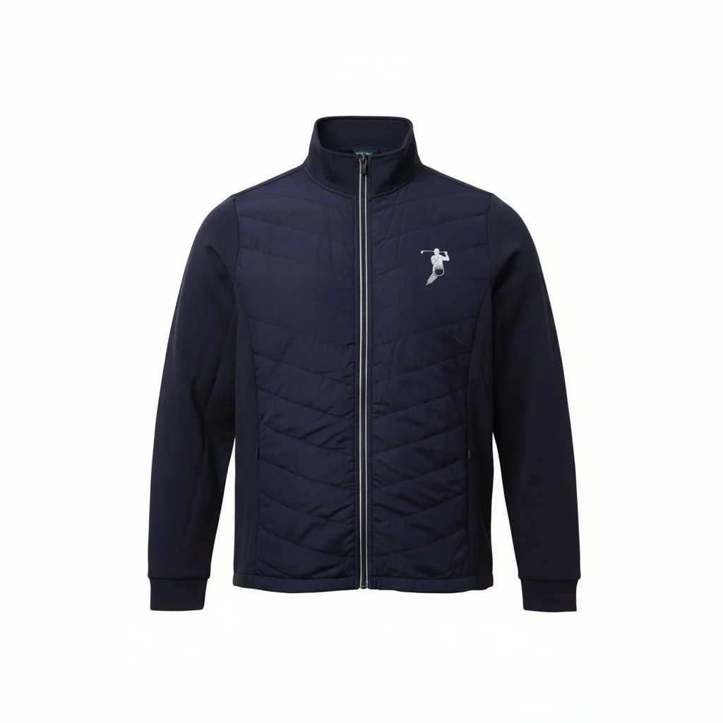 SHOT FORE SHOT HYBRID GOLF JACKET (Navy Blue)