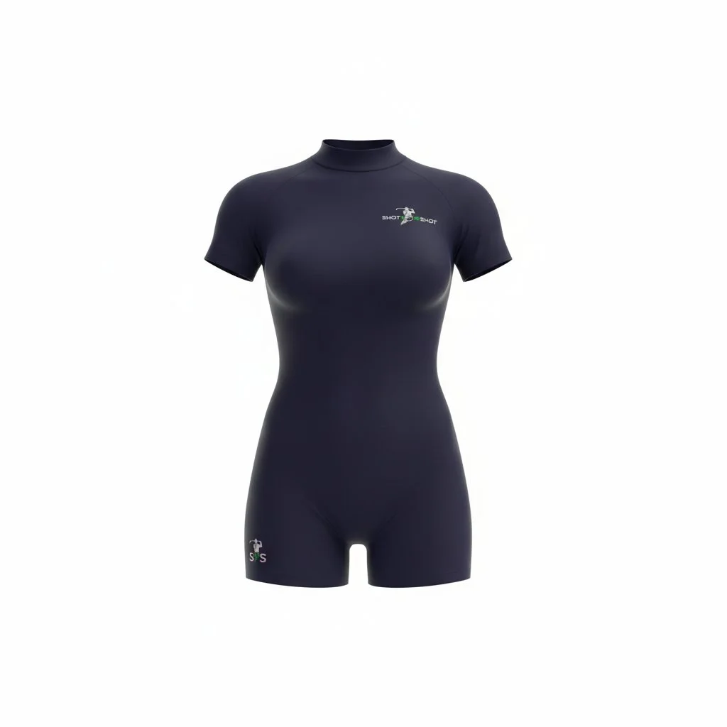 SHOT FORE SHOT WOMEN'S BODYSUIT (Navy Blue)