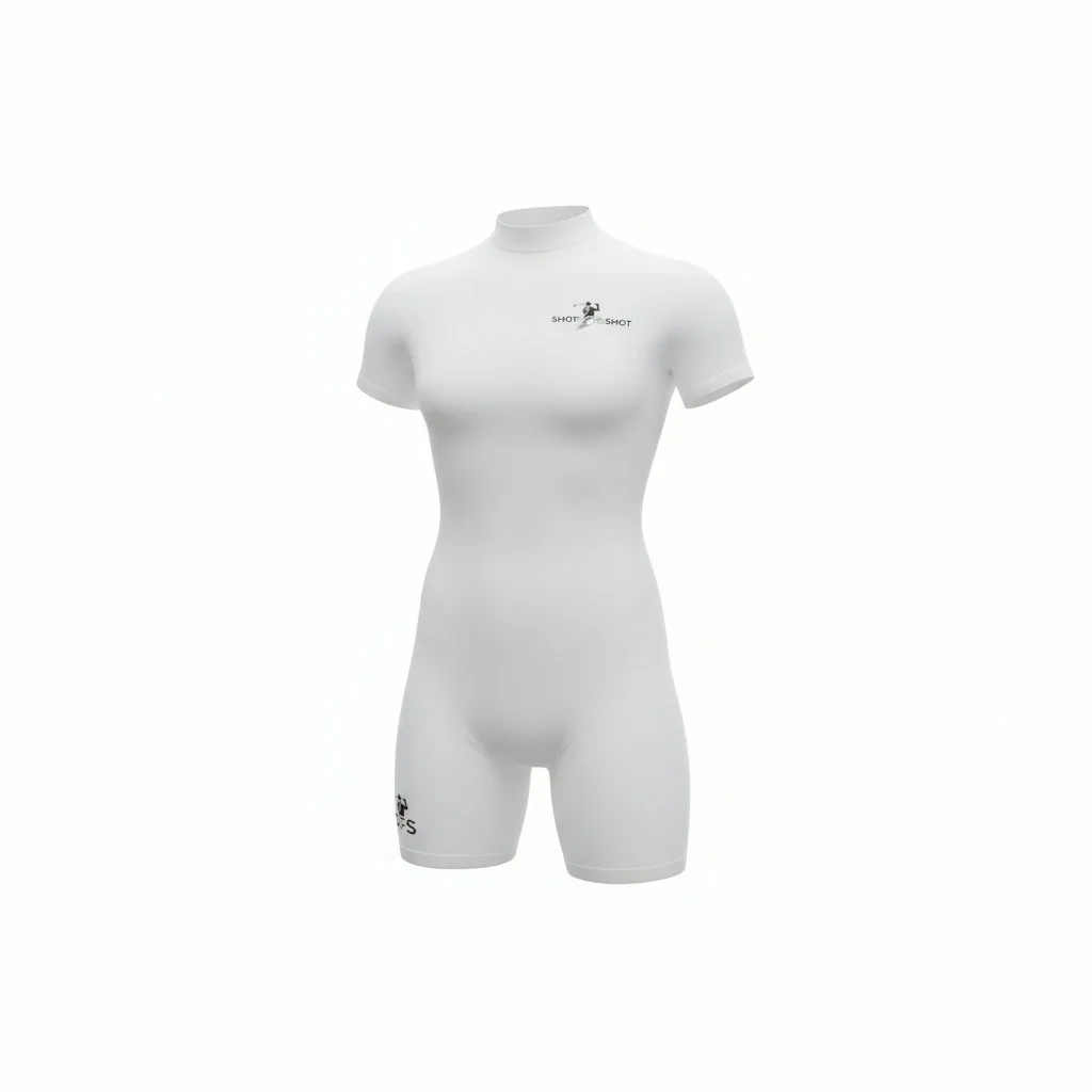 SHOT FORE SHOT WOMEN'S BODYSUIT (White)