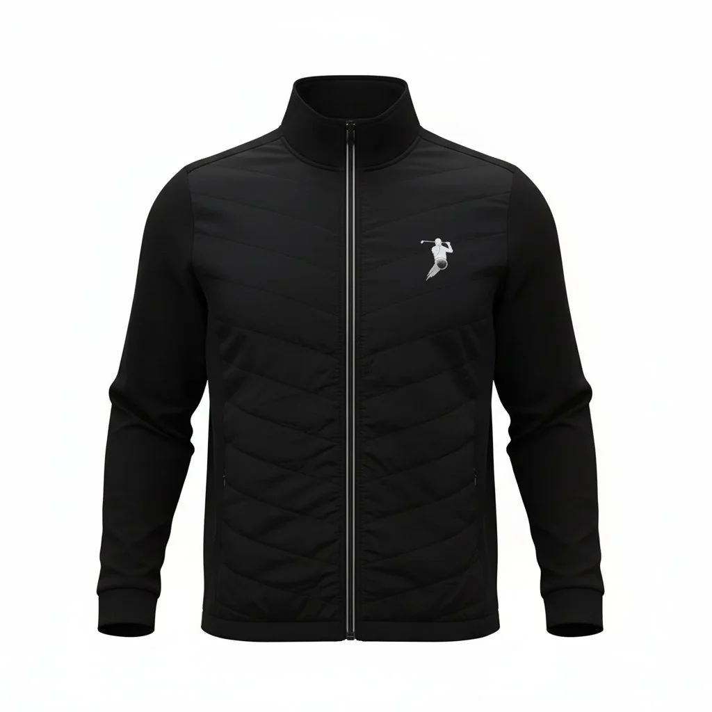 SHOT FORE SHOT HYBRID GOLF JACKET (Black)