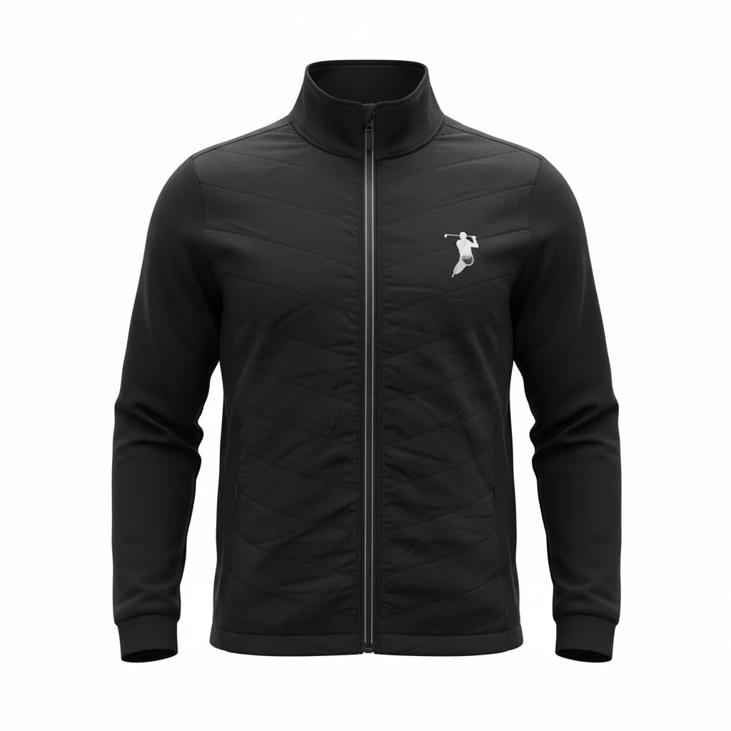 SHOT FORE SHOT HYBRID GOLF JACKET (Black)