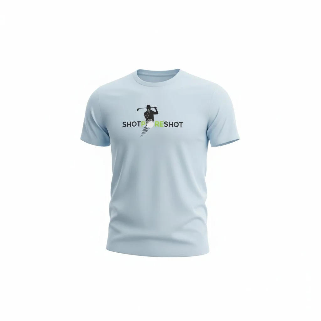 THE SHOT FORE SHOT COMFORT TEE (Light Blue)