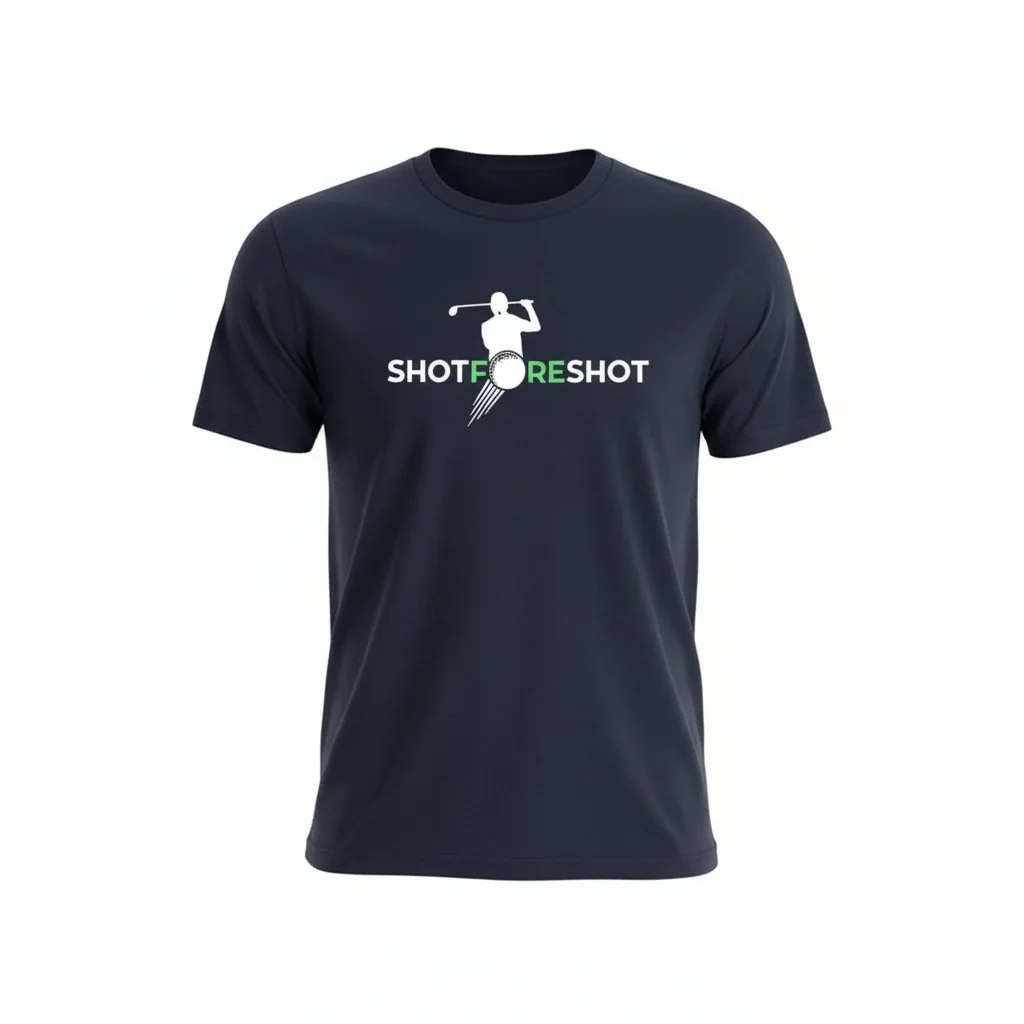 THE SHOT FORE SHOT COMFORT TEE (Navy Blue)