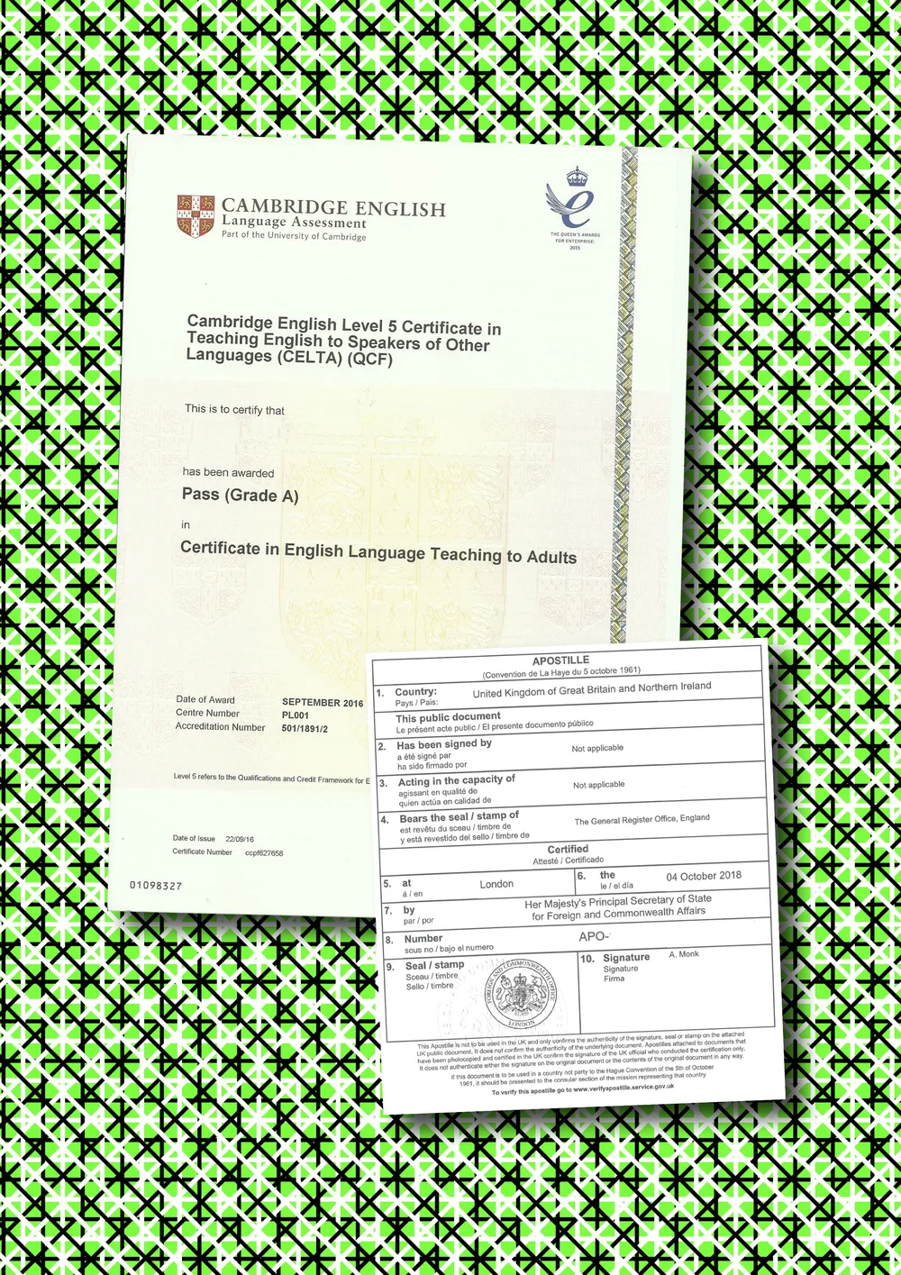 DBS Certificate Apostille — The Apostilles Group