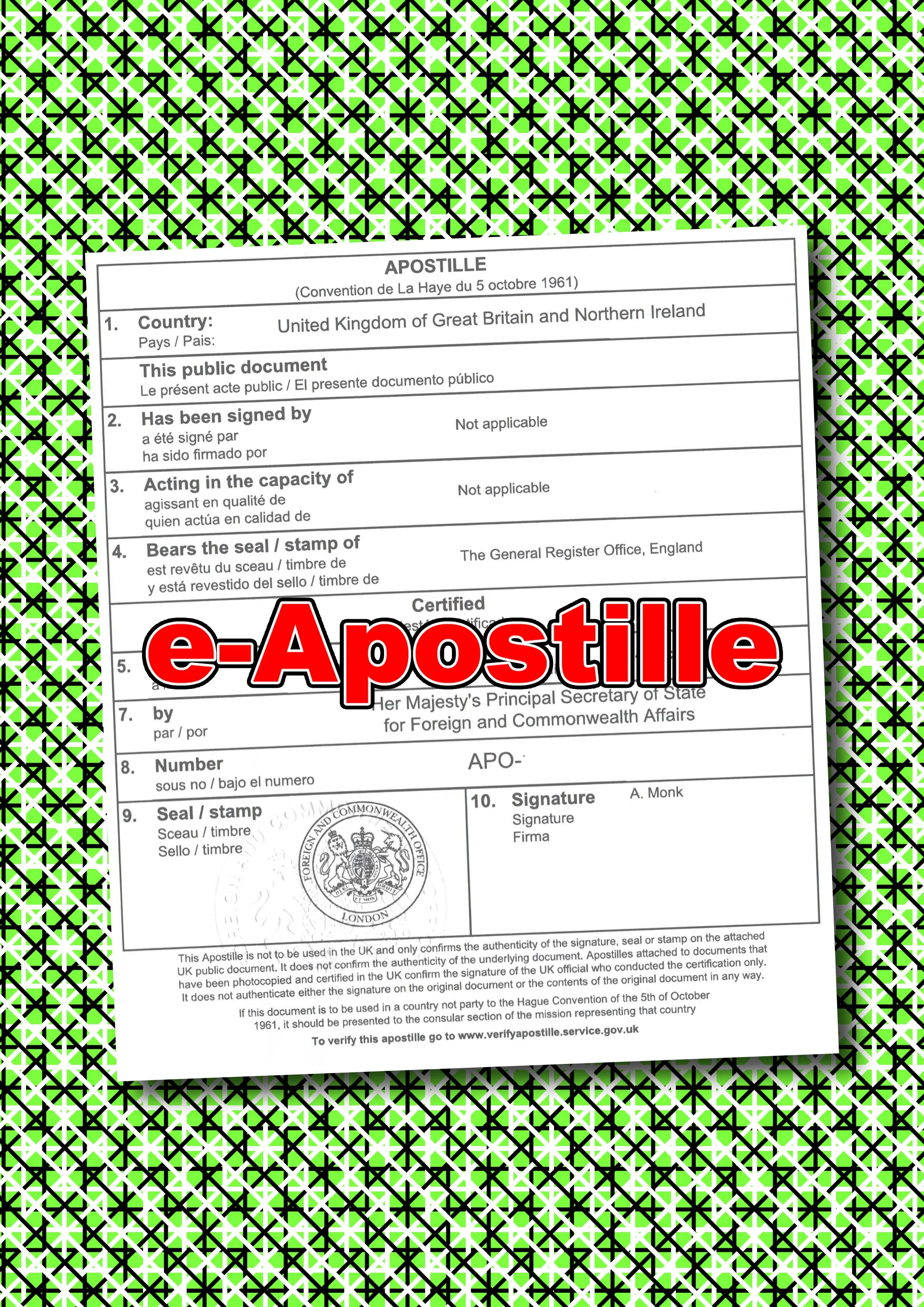 e-Apostille