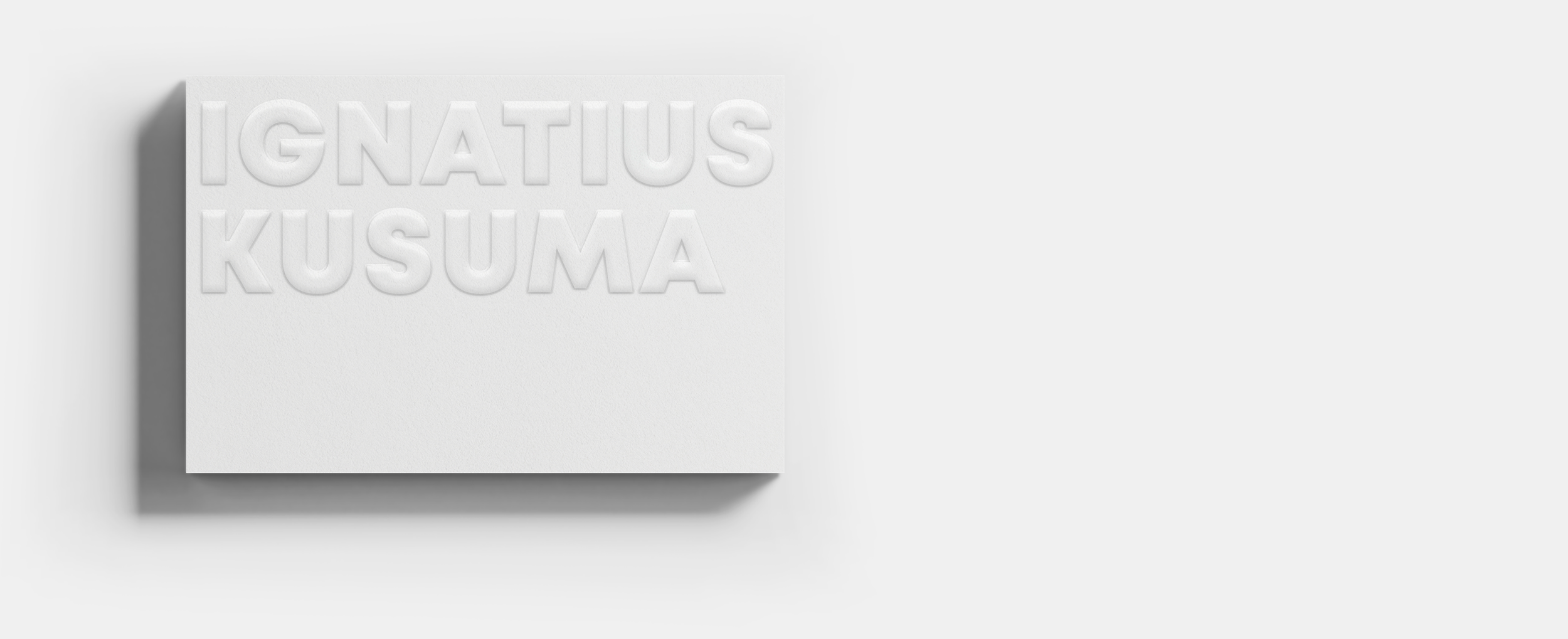 Ignatius Kusuma — architecture, interior design