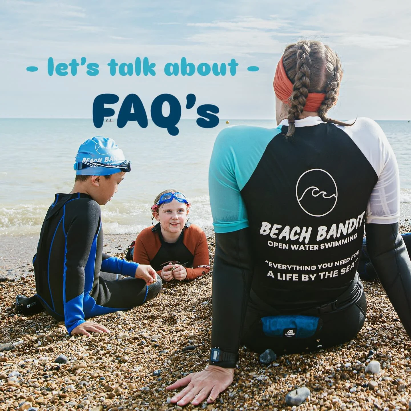 Some answers, to some questions, which are potentially stopping you from clicking that BOOK NOW button.

1️⃣ 100%! Our sessions are led by experienced open water coaches, in clearly marked areas, with small ratios and safety kit at all times.

2️⃣ th