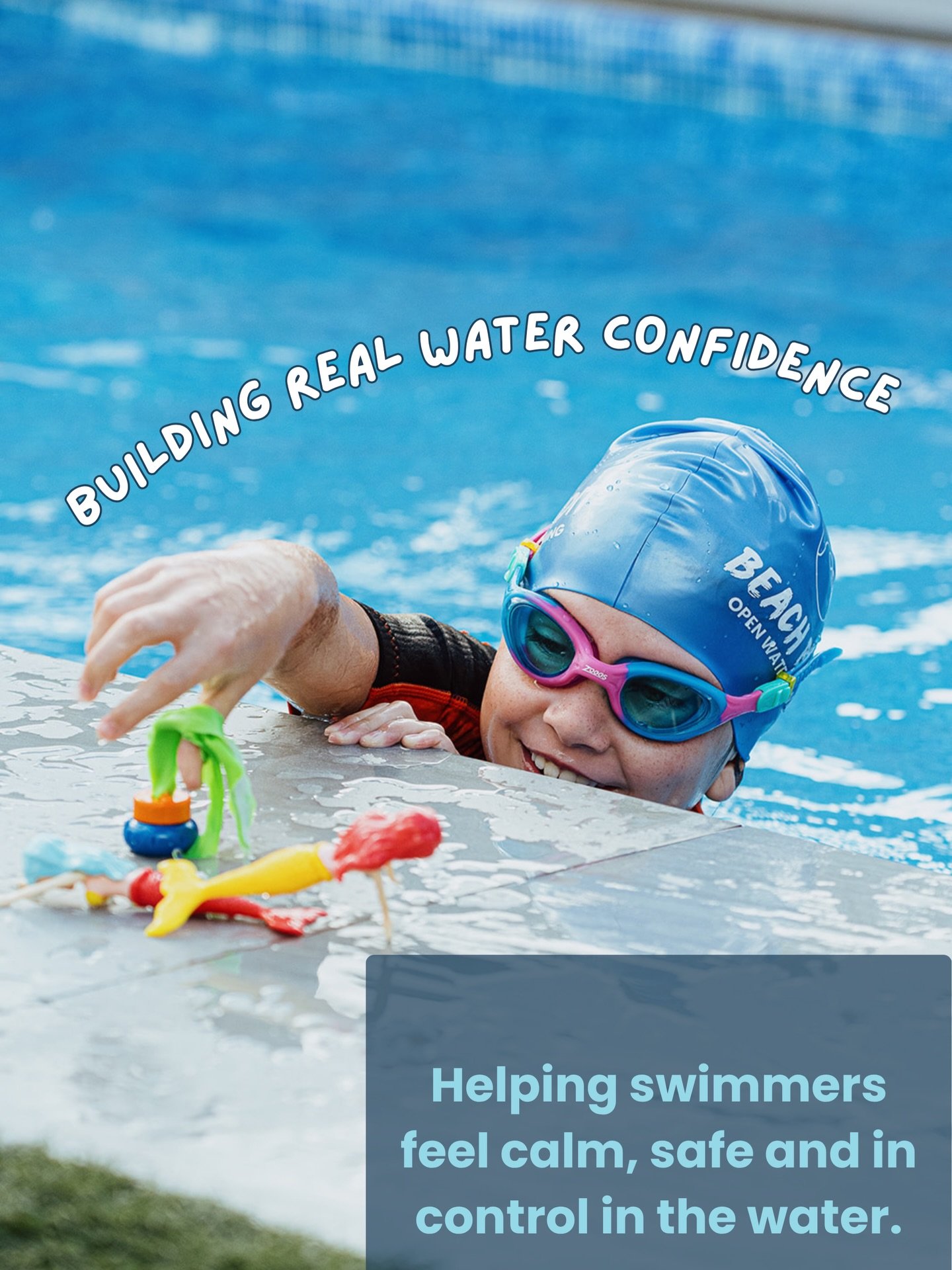 Our kids pool sessions are all about building confidence, skills and a genuine love for the water.

Small, supportive groups mean every child gets the attention they need, developing skills, refining strokes and growing confidence in a fun, supportiv