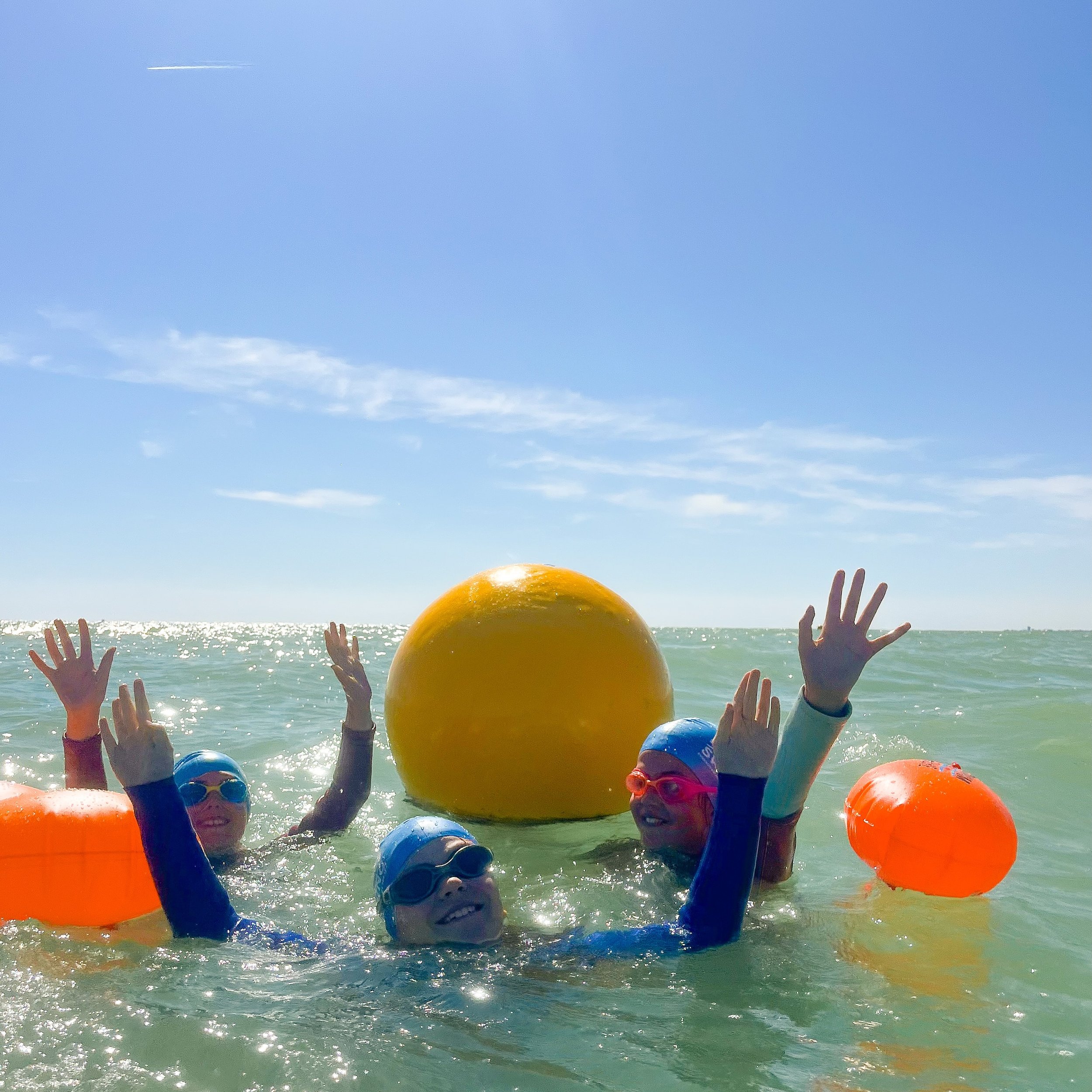 Another summer week complete with epic:

Sea swims
First buoy swims
Buoy high fives
Big waves
Small waves
A lot of bounce
Calm seas
Kids triathlon training
Sea knowledge and safety
Summer weather 🌞 

🤙🏻 whoop!

All sessions for the remainder of th