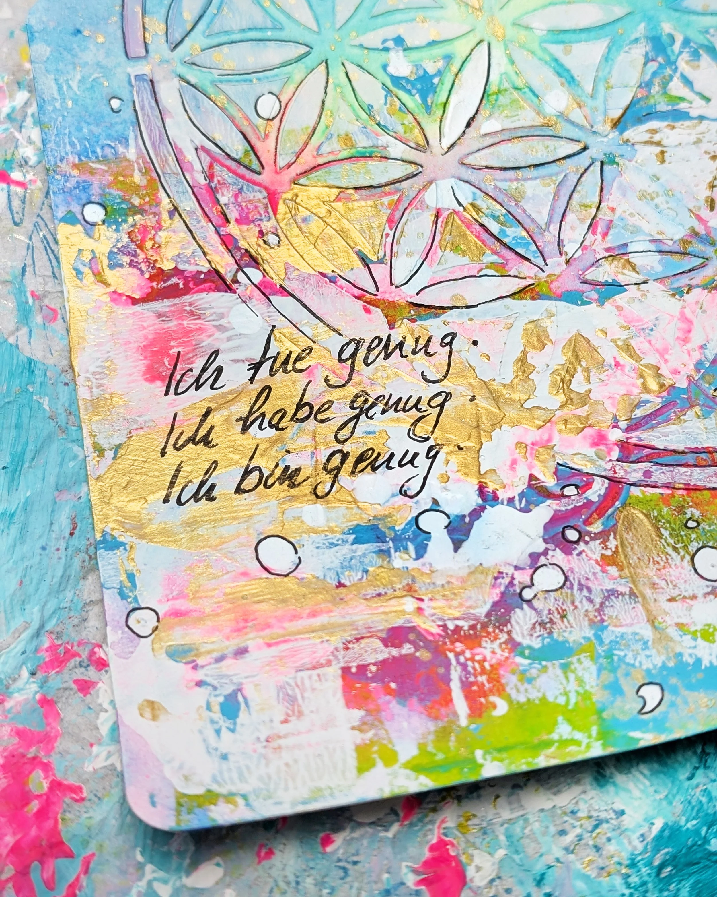 Ich tue genug. Ich bin genug. Ich habe genug.