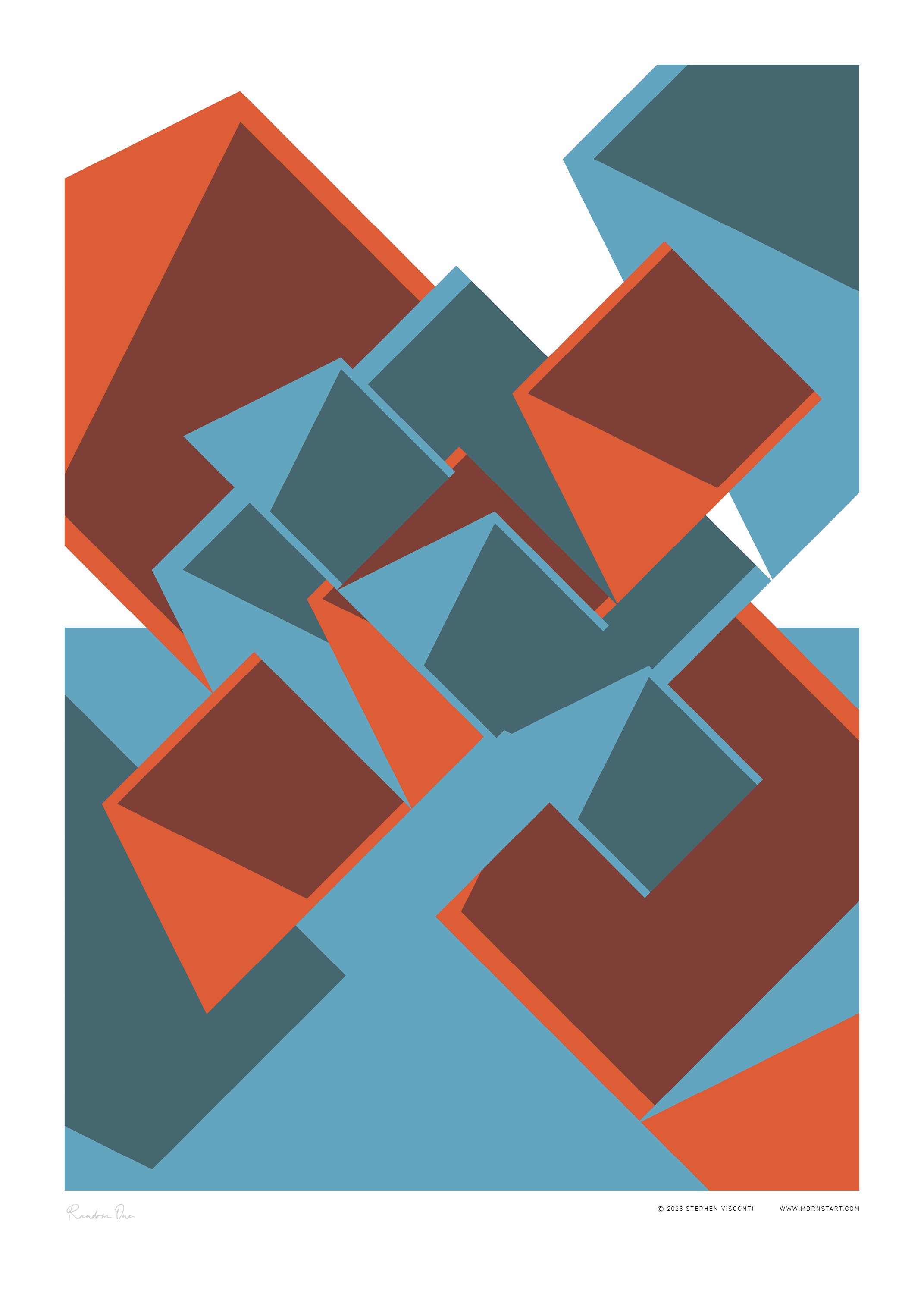 MdRNST Limited-Edition Art Print, Modernist-inspired Art Prints