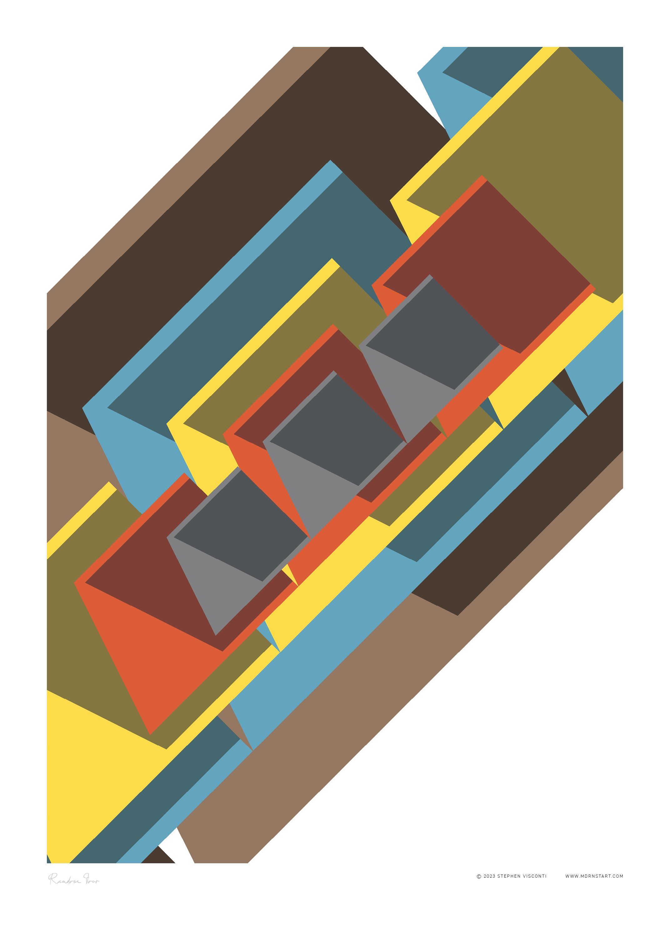 MdRNST Limited-Edition Art Print, Modernist-inspired Art Prints