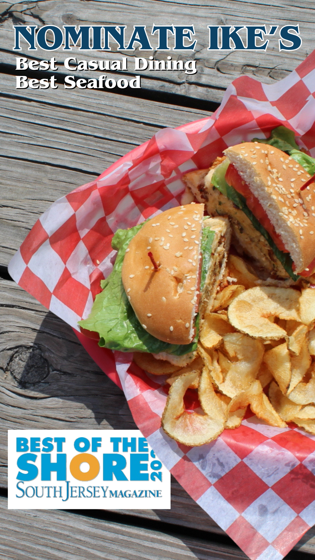 Vote Ike’s for... Best Seafood Best Casual Dining (Your Story).png