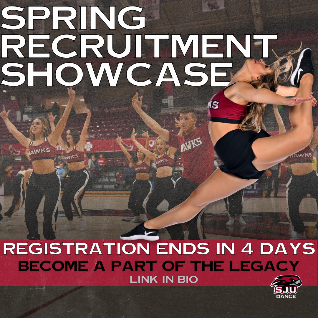 Instagram Feed post encouraging Spring Recruitment Showcase Registration.