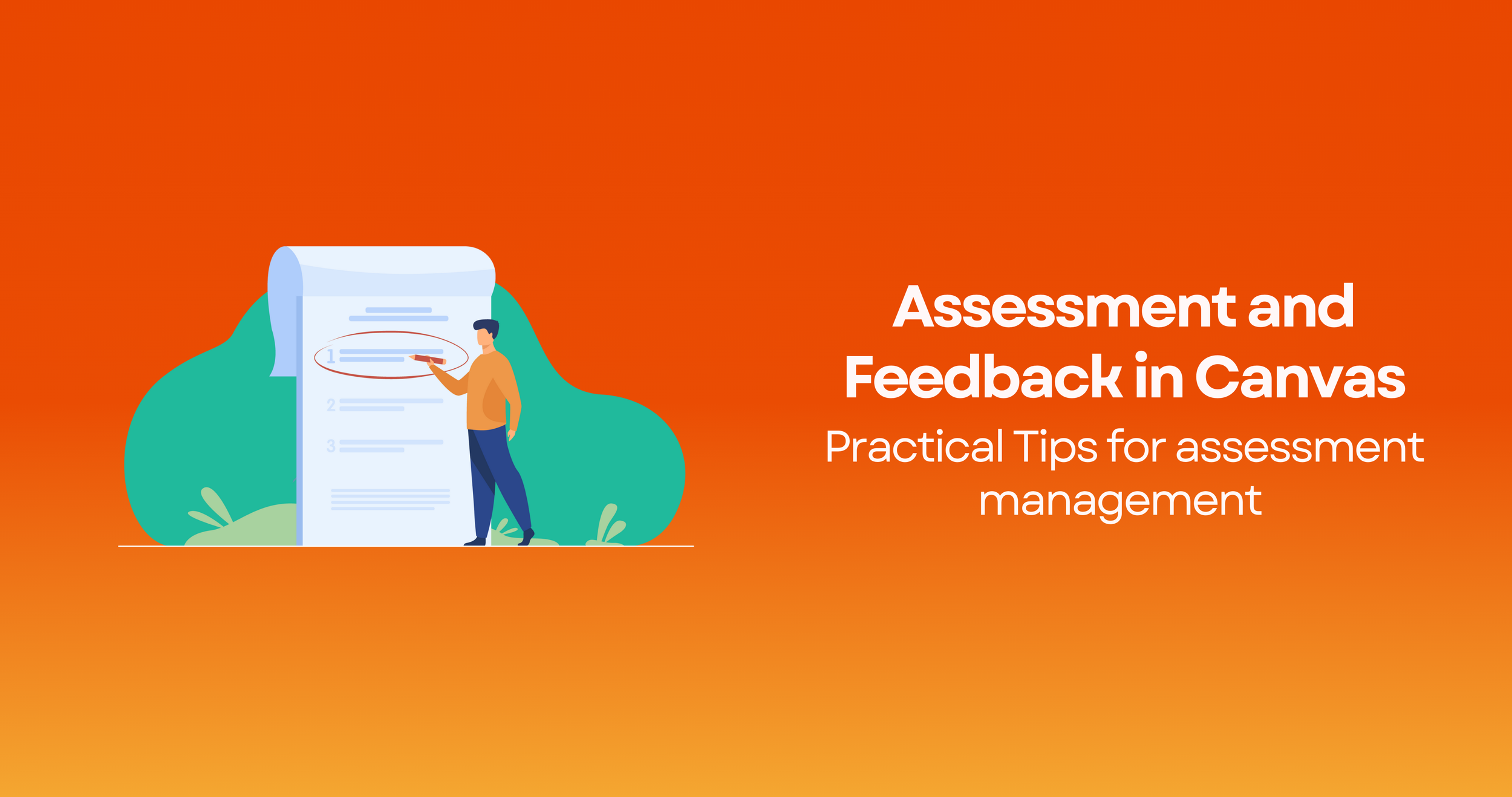 Assessment and Feedback in Canvas