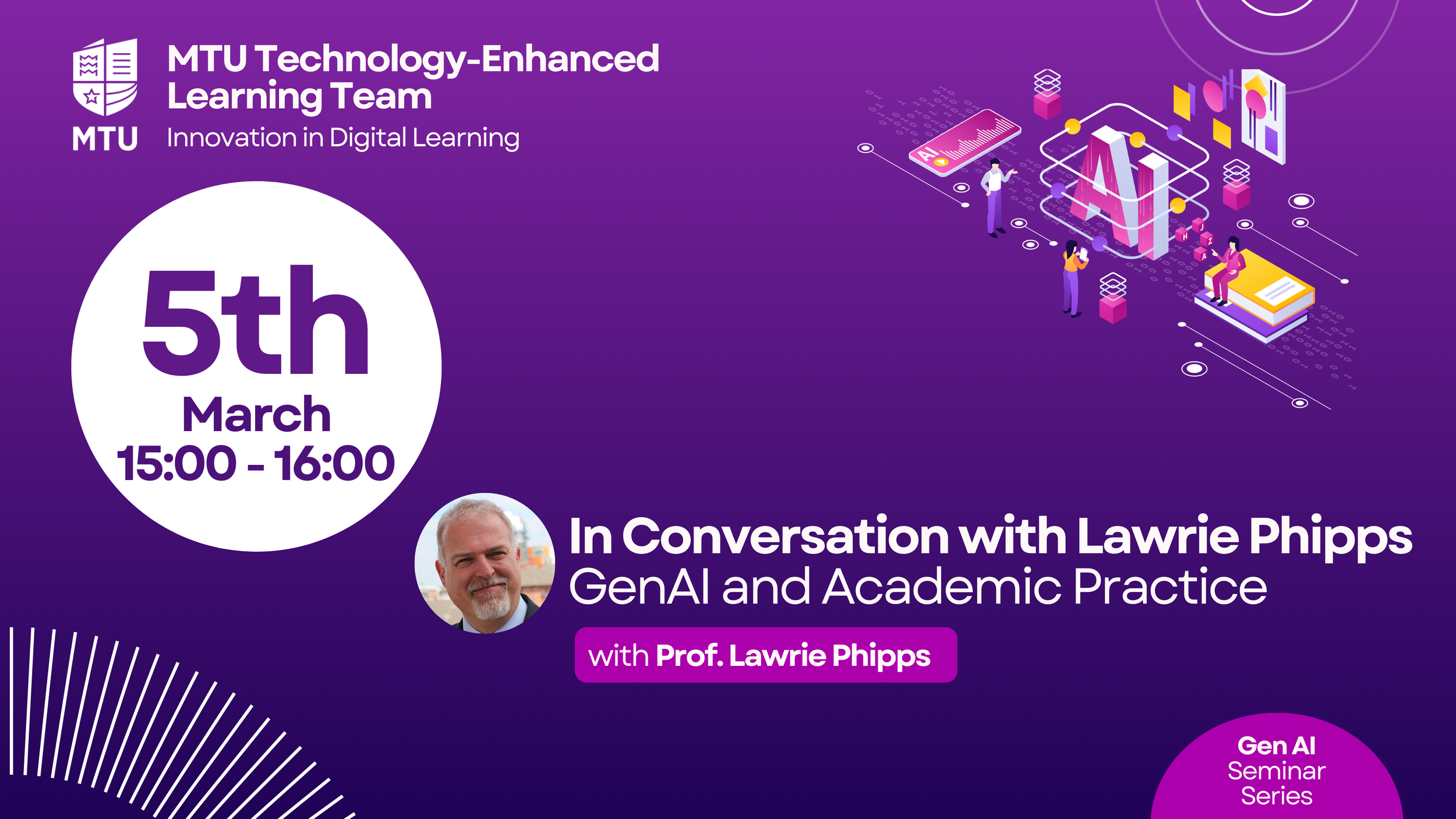 In Conversation with Lawrie Phipps: GenAI and Academic Practice