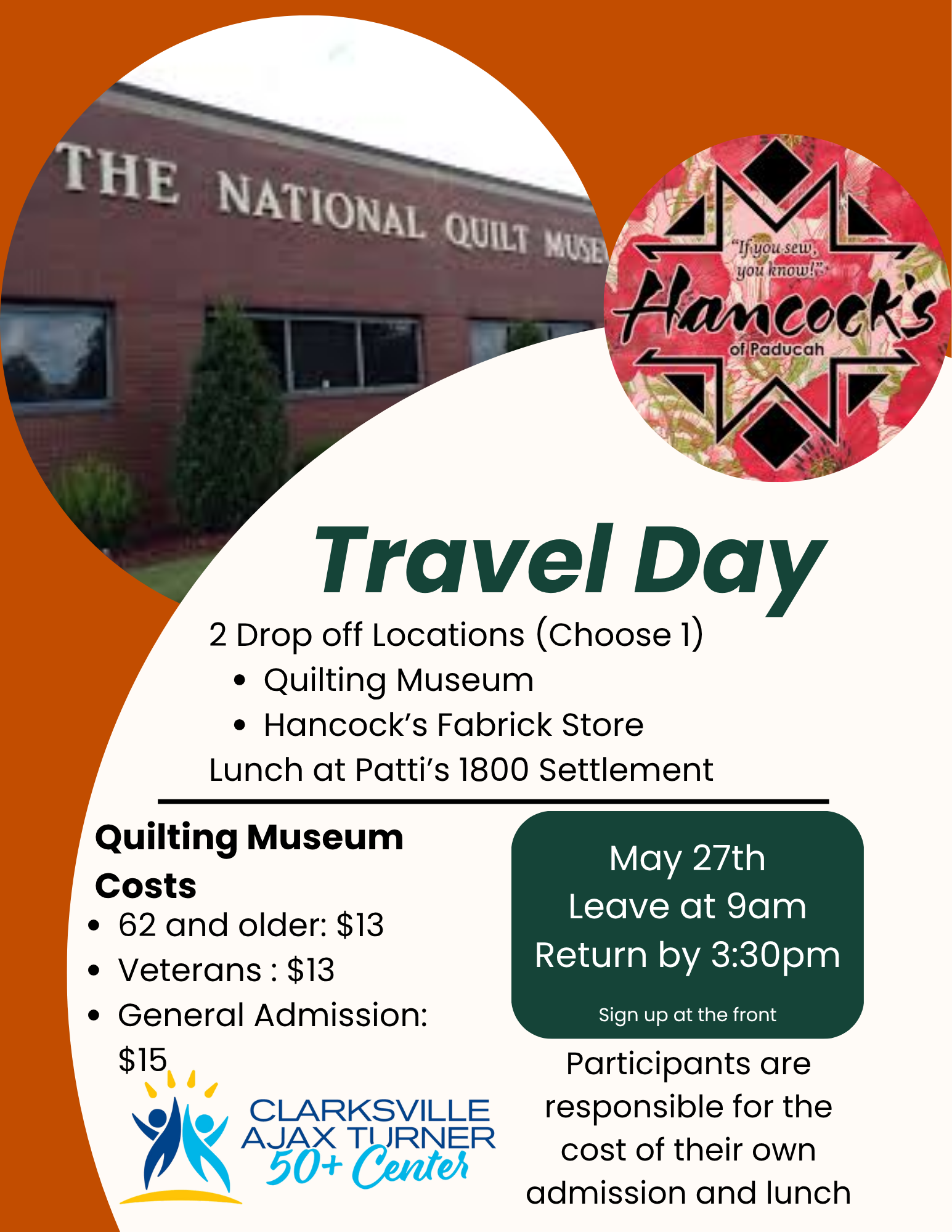 Travel Day- May 19th