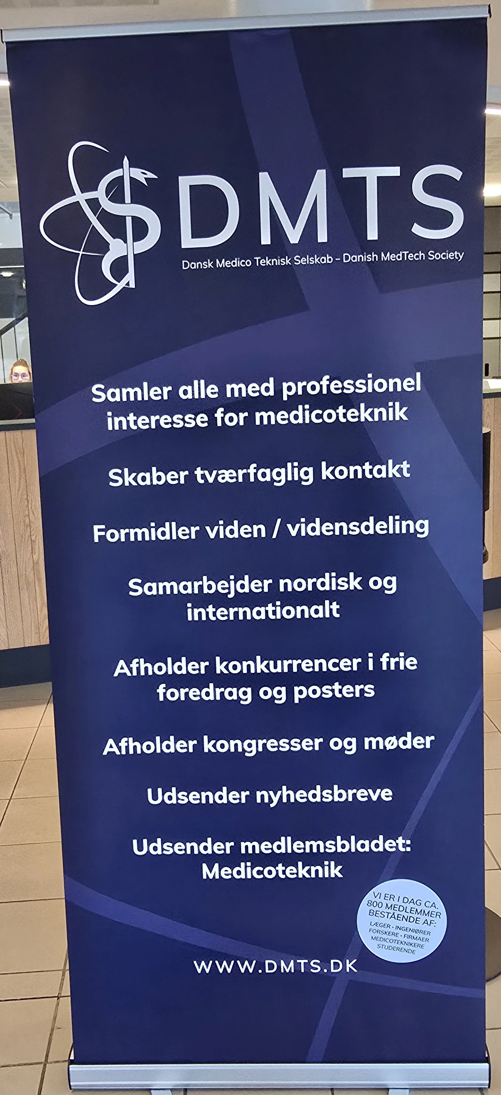 På besøk hos Dansk Medicoteknisk Selskab