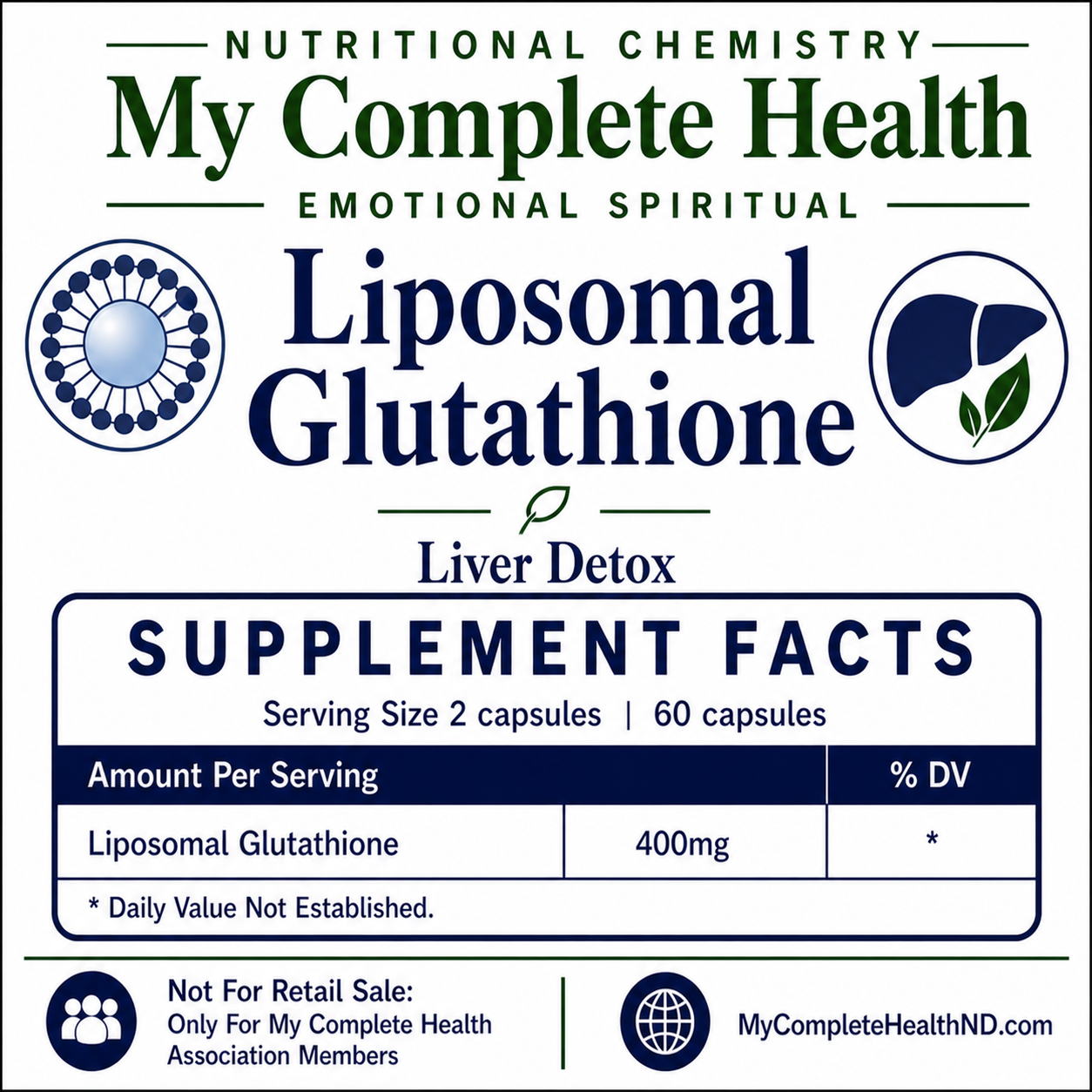 Liver Detox: Liposomal Glutathione