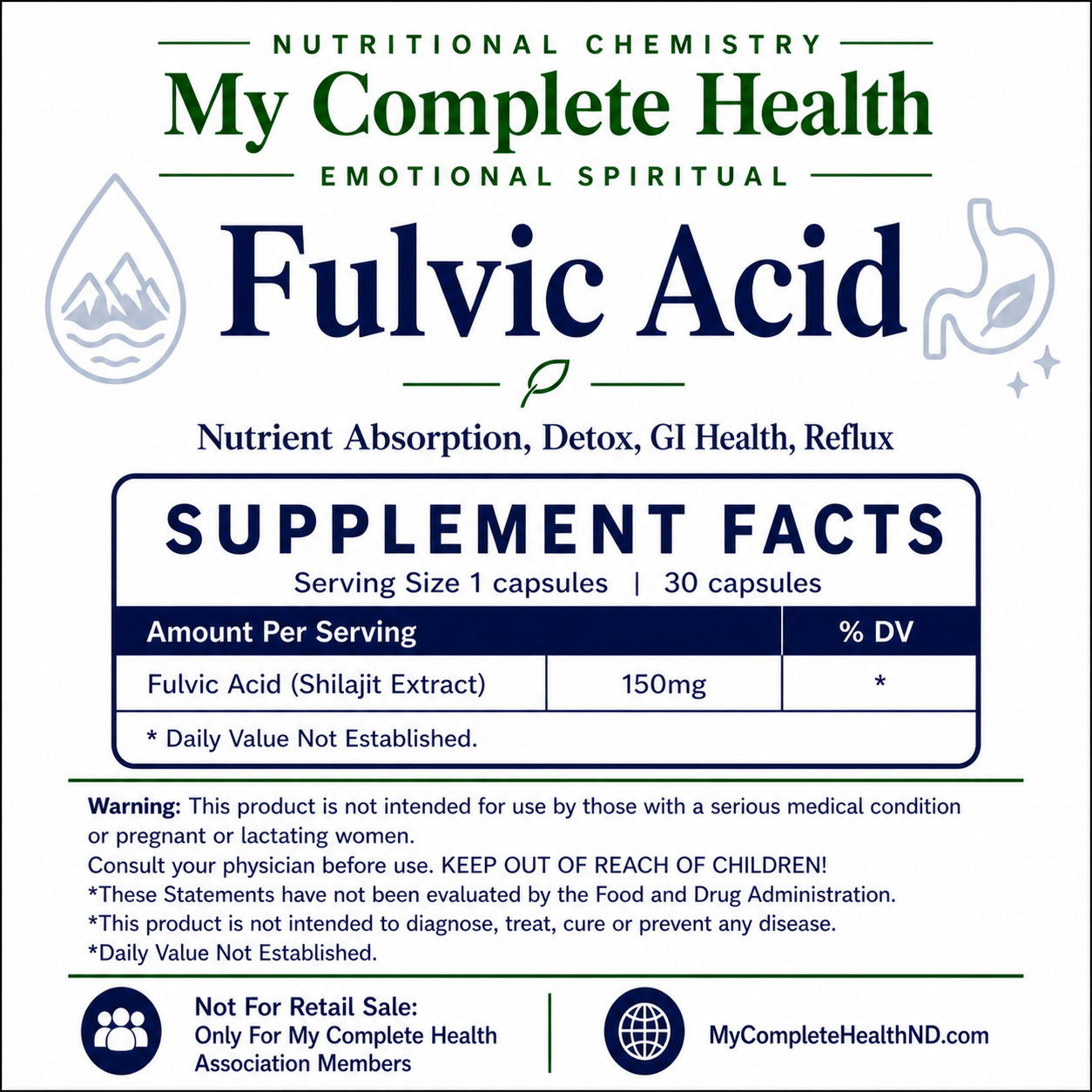 Fulvic Acid: Detox, Nutrient Enhancer, Heartburn, Reflux