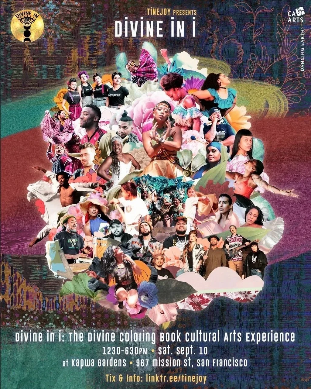 Co-Sponsored By Dancing Earth : DIVINE IN I: Cultural Experience Festival