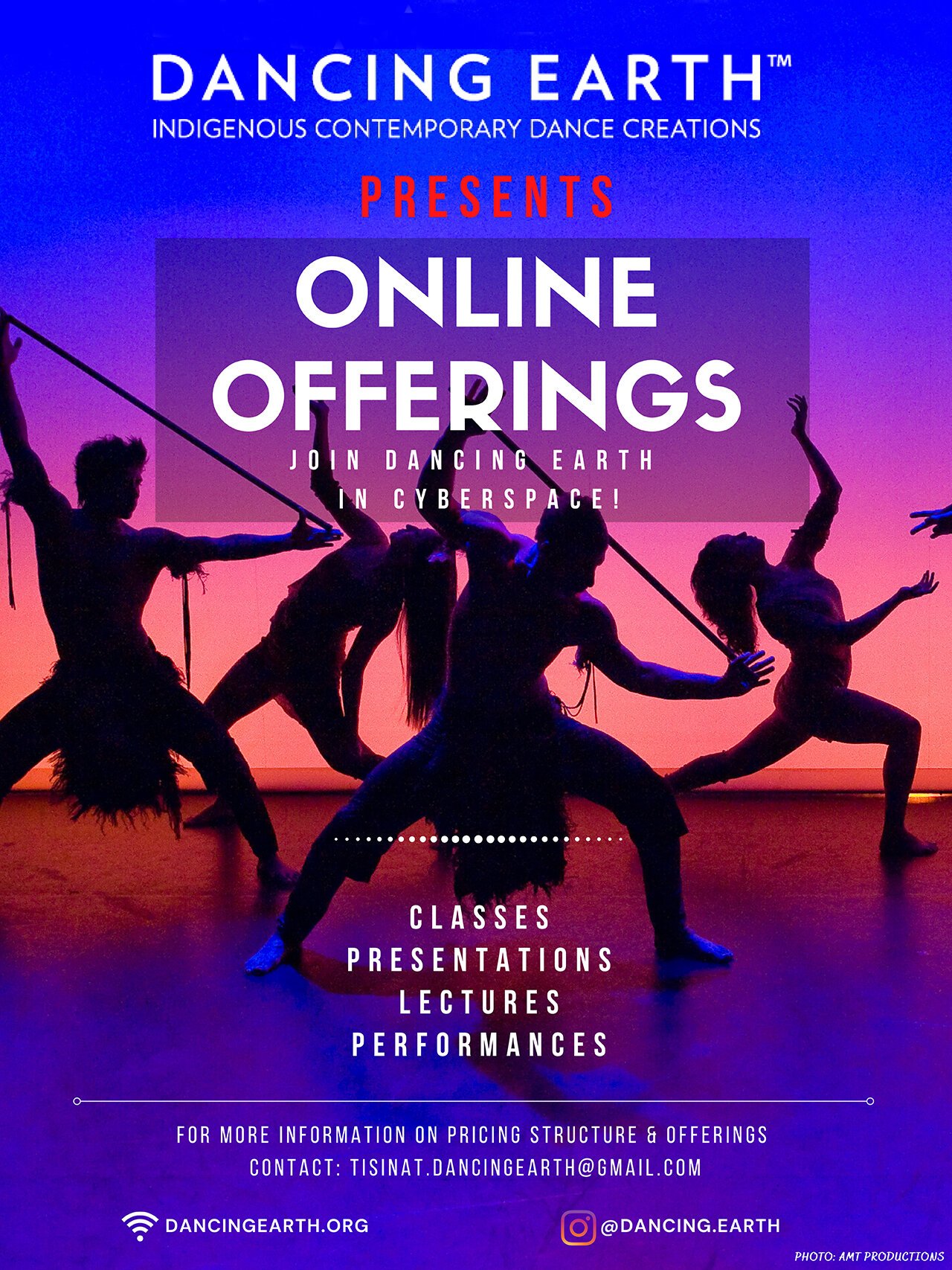 Hire Dancing Earth's Dance, Movement, Performance, Lectures, and Special Events in the Cyberworld!