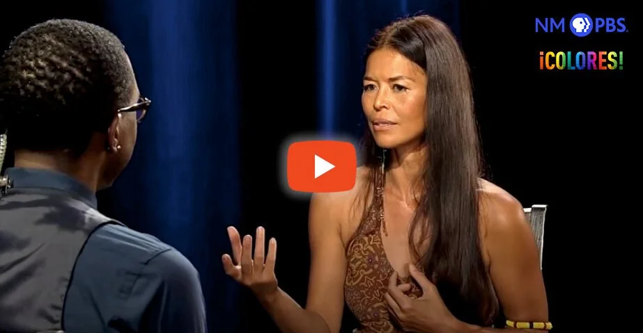 NM PBS Los Colores, Poet Laureate Hakim Bellamy interviews DANCING EARTH's Founding Artistic Director Rulan Tangen