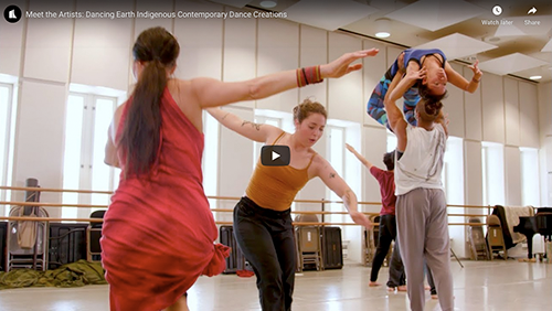 Kennedy Center short documentary about DANCING EARTH