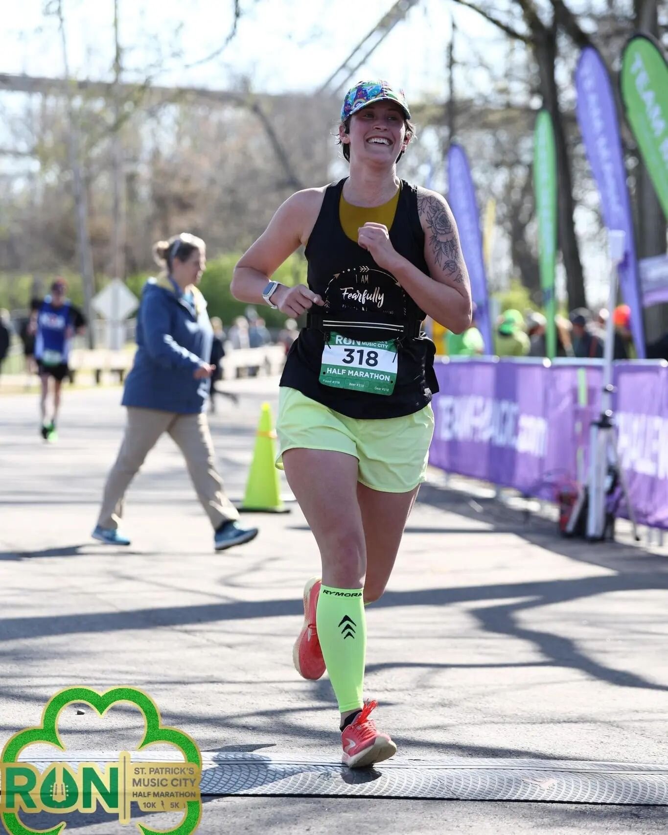 Still living my huge PR from last weekend. 

A year ago, I felt defeated and like a big loser after an awful half marathon where I swore I would never race more than a 10k ever again. 

Oops 😂 

Never give up on your dreams! Even if it takes longer 