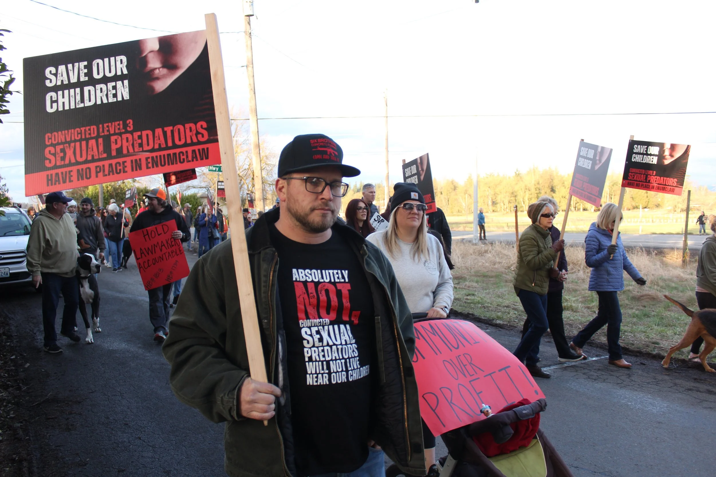Garden House protest