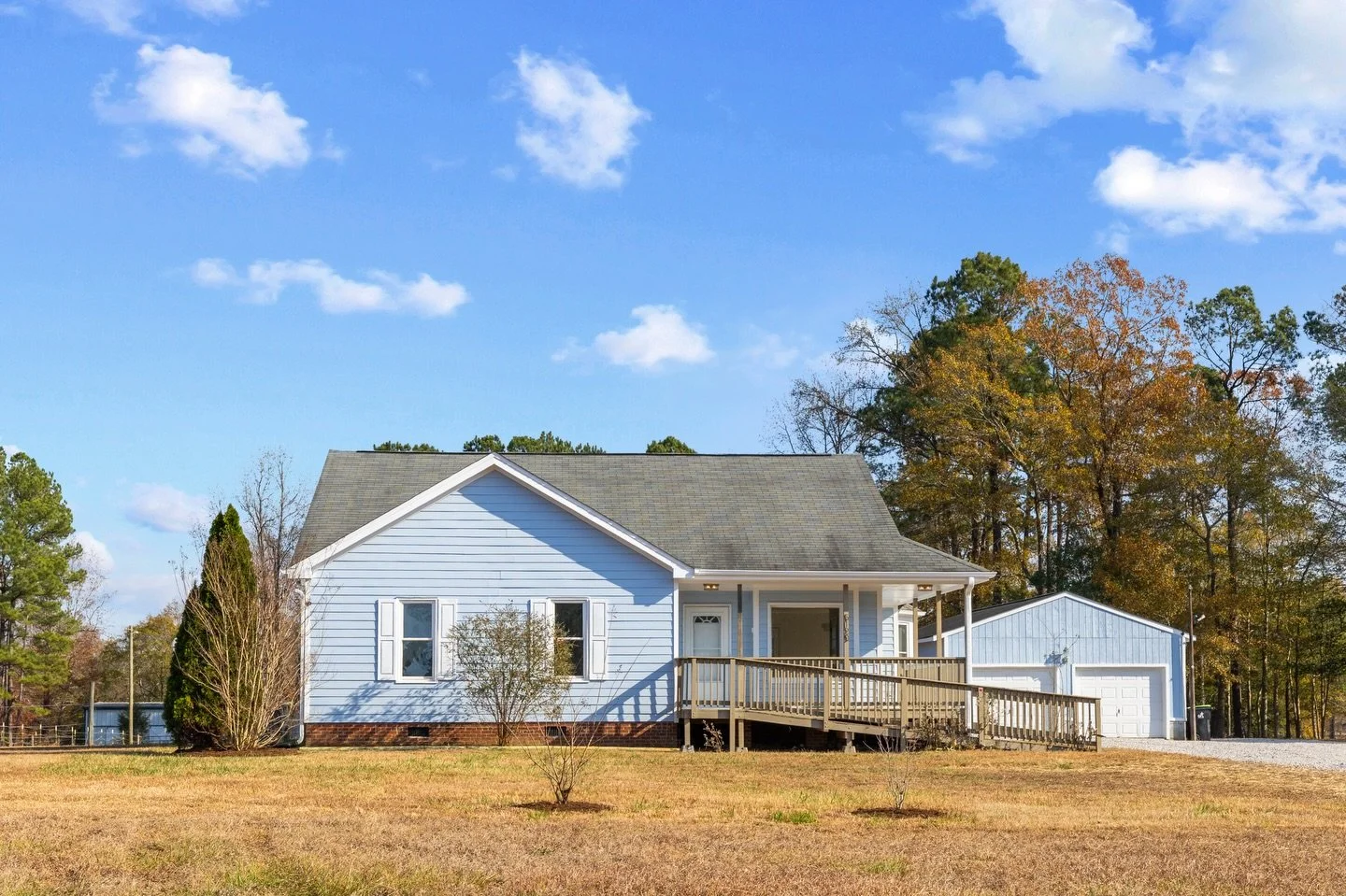 Escape the noise and come home to pure peace.✨

This Zebulon retreat sits on nearly 4 private acres with a long driveway, mature trees, and room for every dream &mdash; from hobby farming to hosting under the stars. 

Inside, you&rsquo;ll find gorgeo