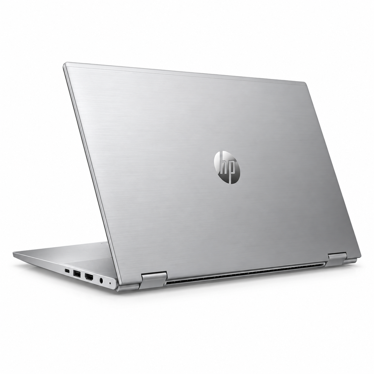 Open silver business laptop, rear view-2.png
