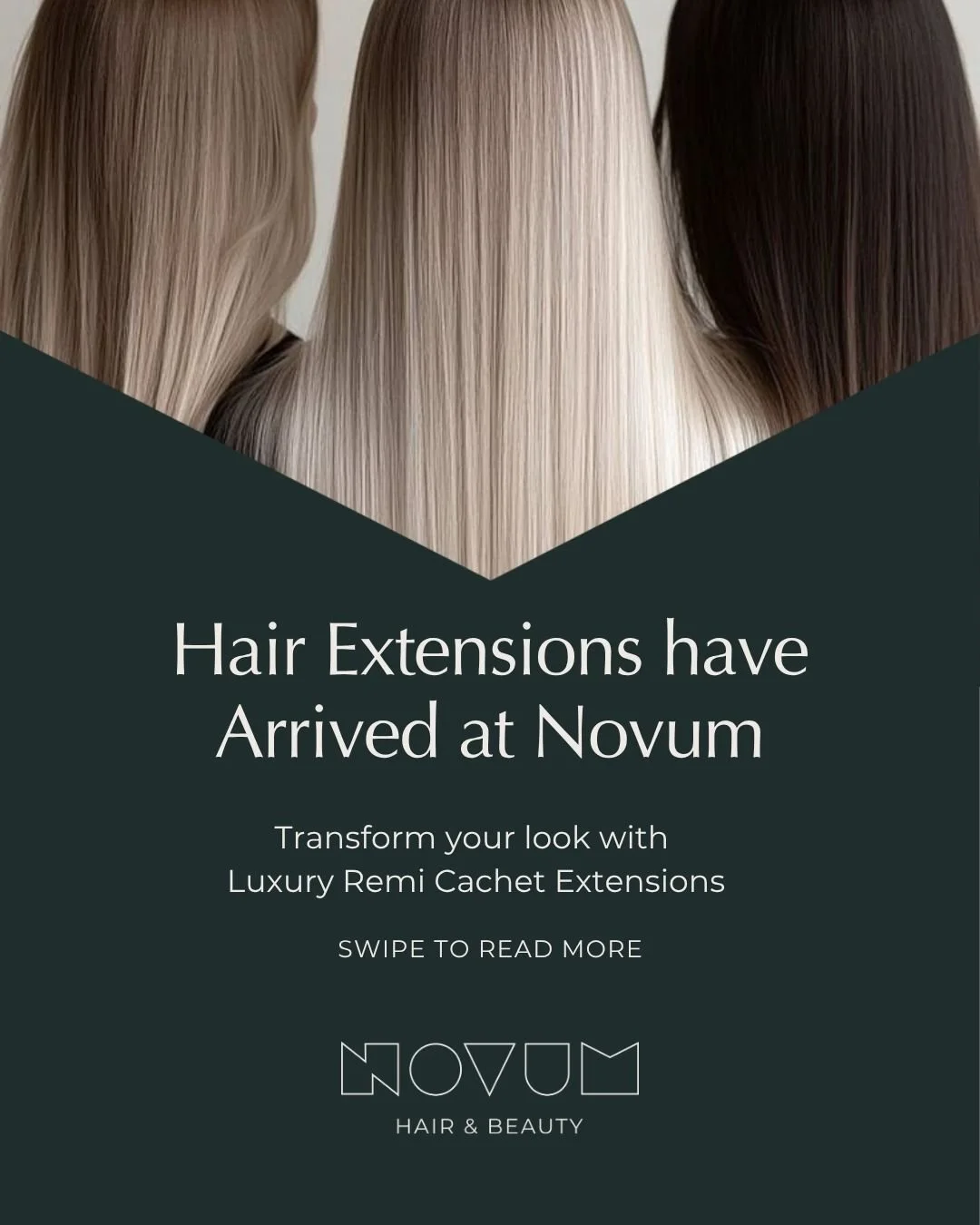 ✨ They&rsquo;re finally here! ✨

Introducing Remi Cachet Hair Extensions, now available at Novum &ndash; Hair &amp; Beauty, Tarvin, Chester.

Dreaming of thicker, longer, more luxurious hair?
This is your moment 💕

Our trained stylists now offer all