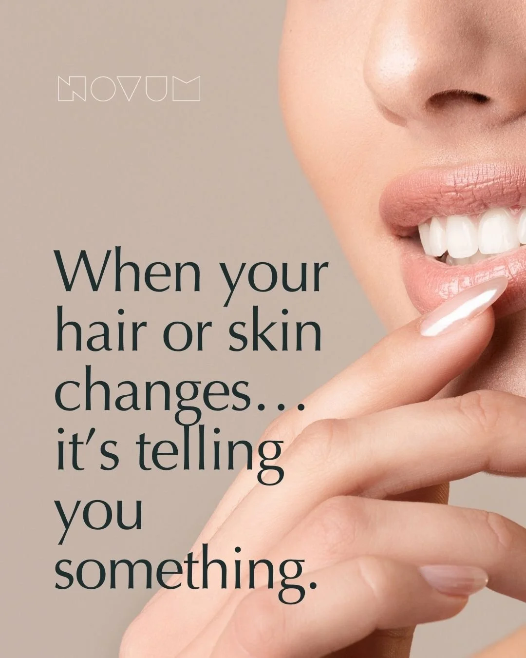 Thinning hair and pigmentation aren&rsquo;t the problem&hellip;
they&rsquo;re the signal.

Hair that used to feel thicker&hellip; doesn&rsquo;t anymore.
Skin that once looked even&hellip; now feels uneven.

And most people respond the same way:
new p