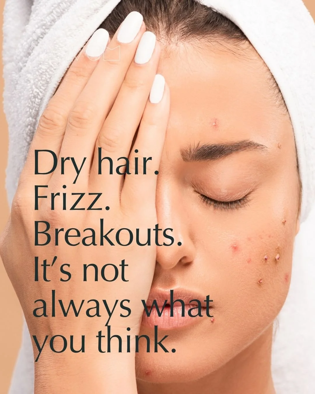 If your hair feels dry and unmanageable&hellip;
and your skin keeps breaking out&hellip;

it&rsquo;s often not what you think.

Most people treat what they can see.

Dry hair? Add more moisture.
Frizz? Use more product.
Breakouts? Try stronger skinca