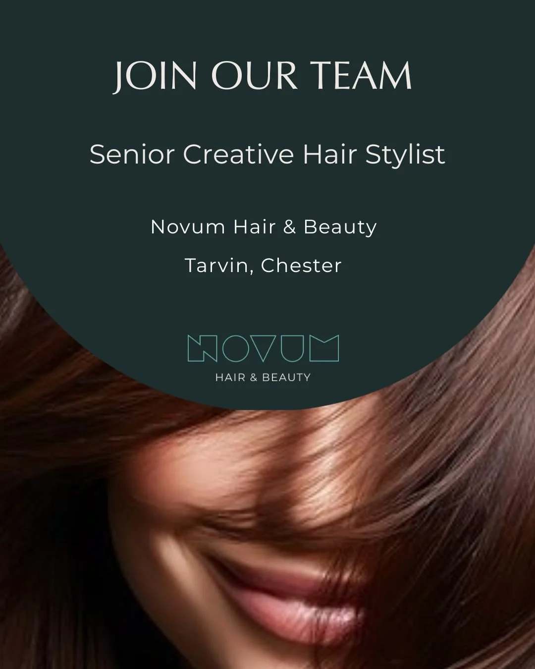 WE&rsquo;RE HIRING ✨
Senior Creative Stylist
Novum &ndash; Hair &amp; Beauty | Tarvin, Chester

We are looking for an experienced stylist to join our growing team at Novum.

This is more than just a chair to fill. We are looking for somebody passiona